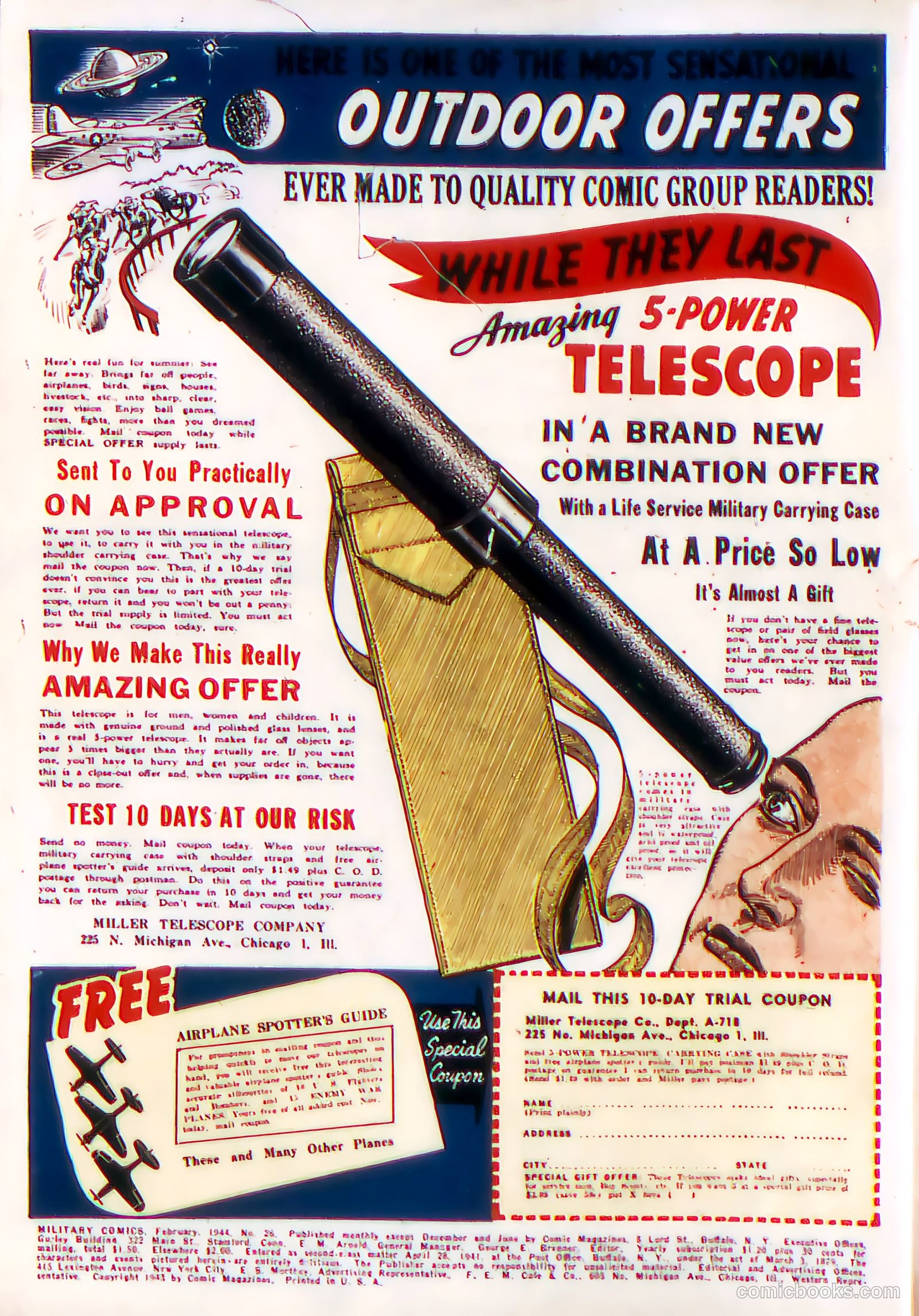 Military Comics #26 (1944) — page 2 of 60