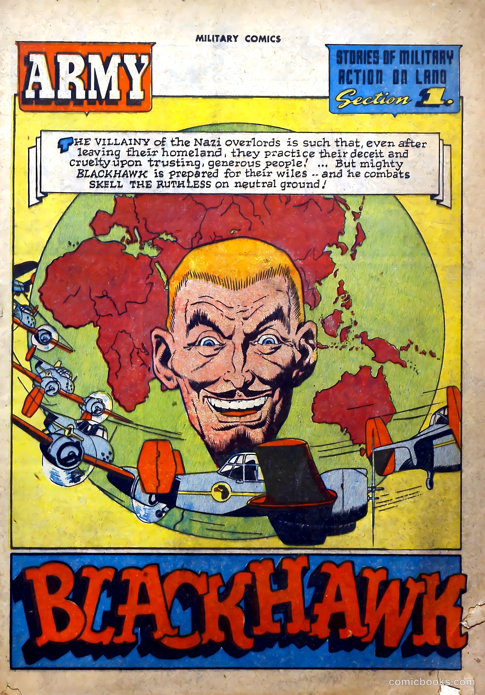 Military Comics #26 (1944) — page 3 of 60