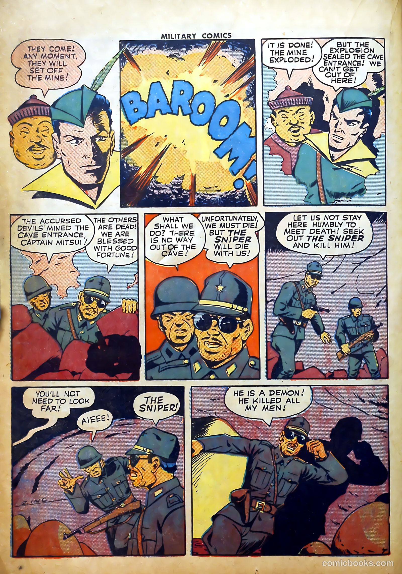 Military Comics #26 (1944) — page 28 of 60