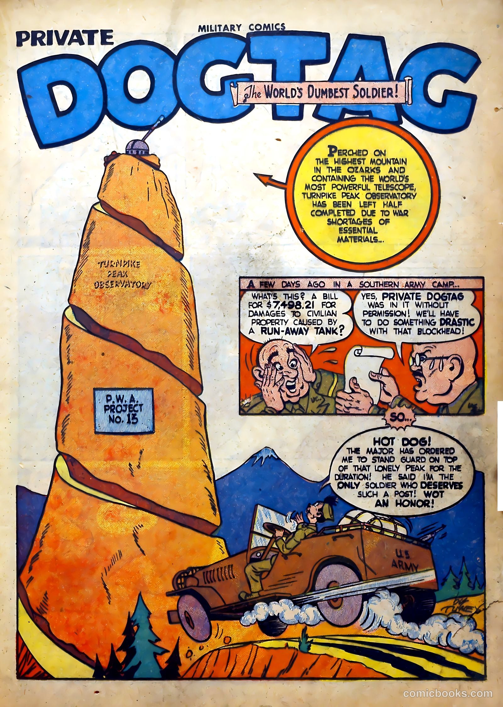 Military Comics #26 (1944) — page 31 of 60