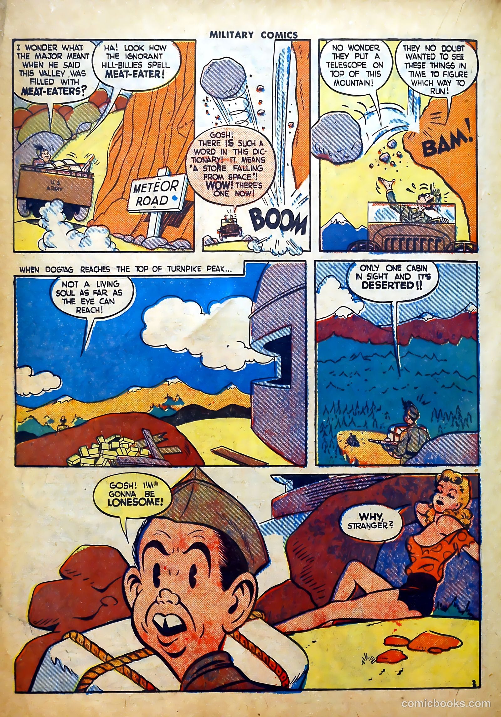 Military Comics #26 (1944) — page 32 of 60