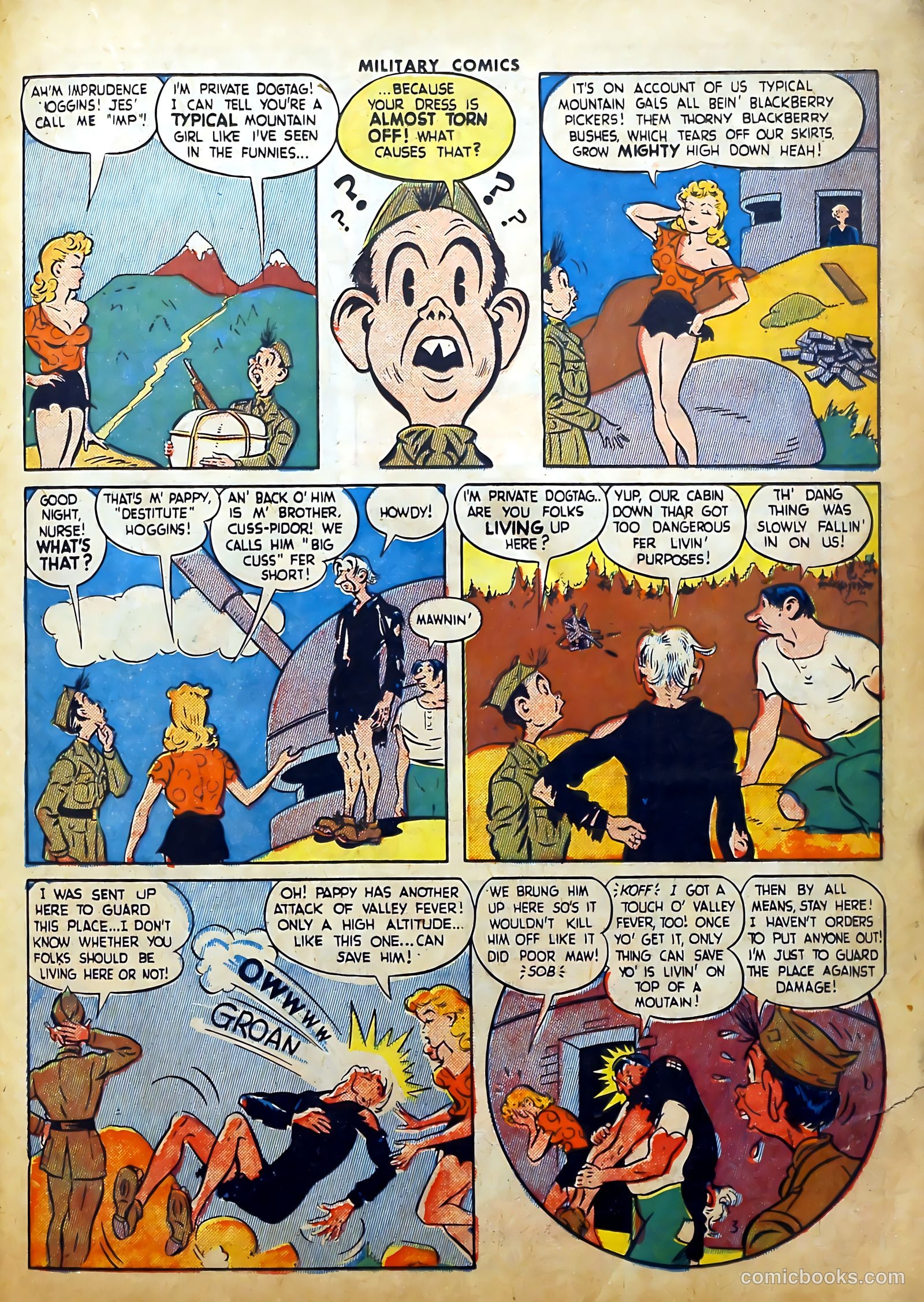 Military Comics #26 (1944) — page 33 of 60