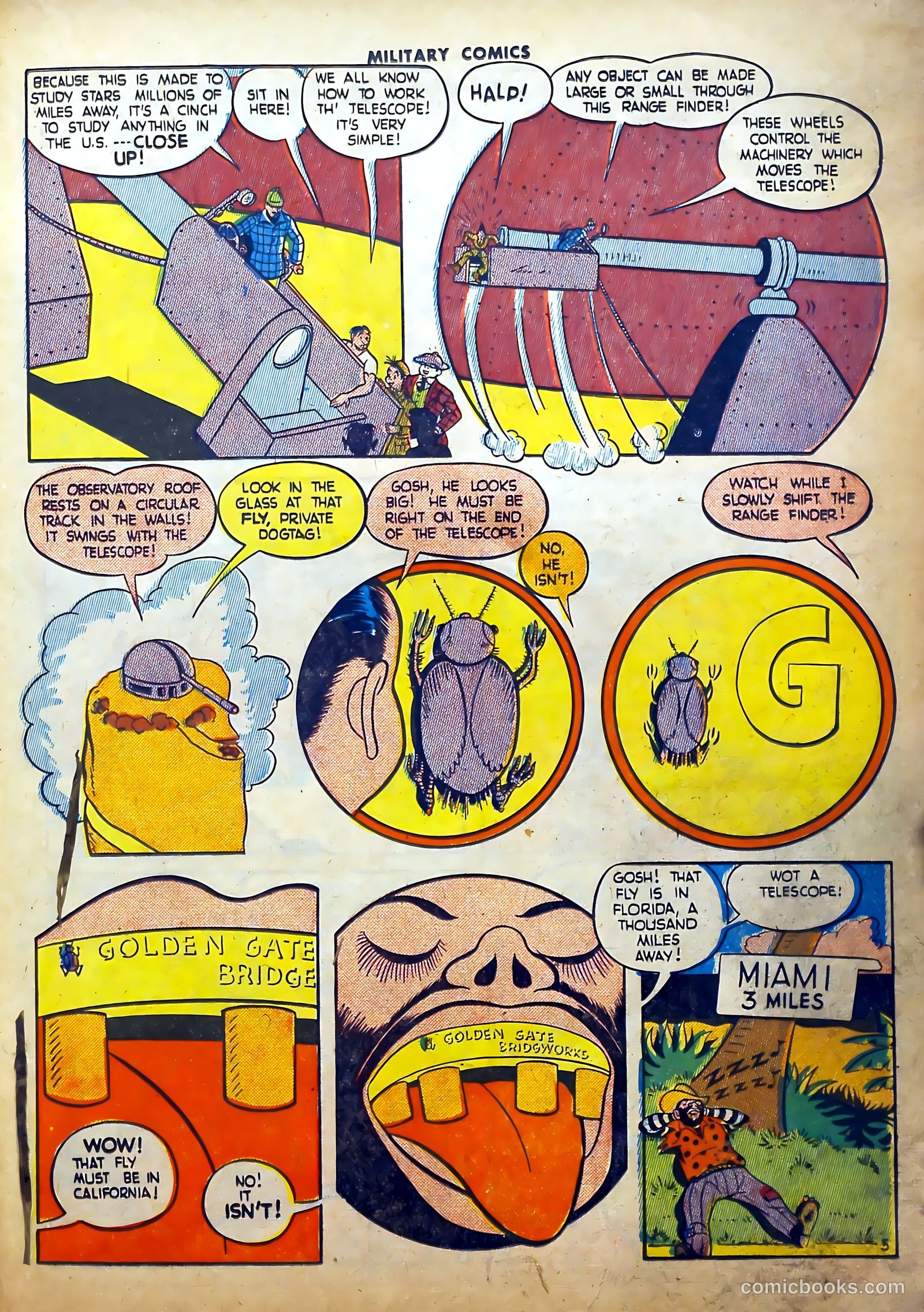 Military Comics #26 (1944) — page 35 of 60