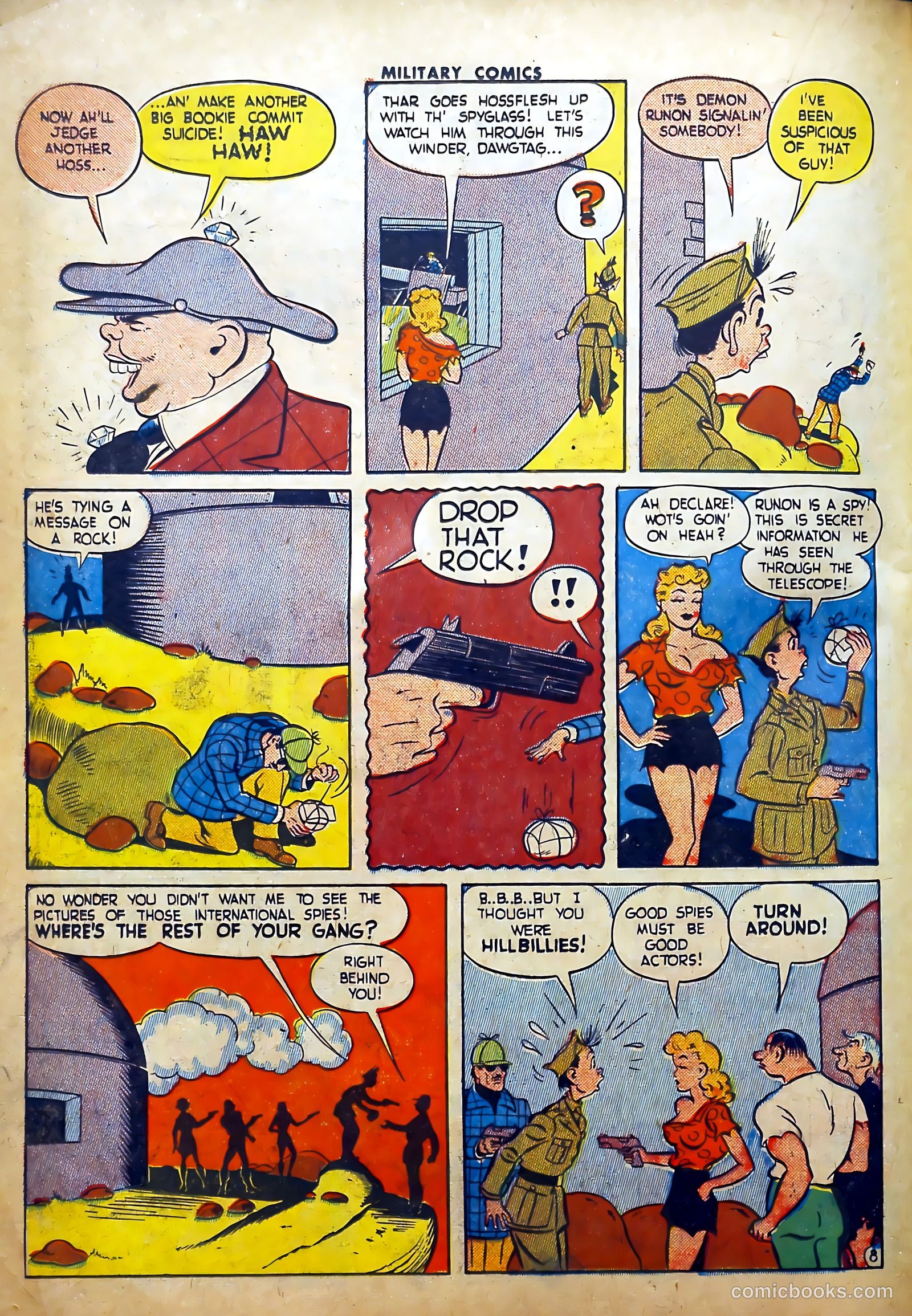 Military Comics #26 (1944) — page 38 of 60