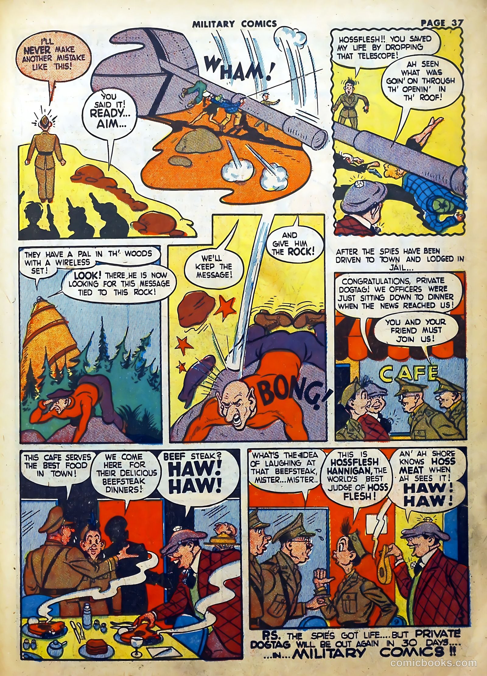 Military Comics #26 (1944) — page 39 of 60