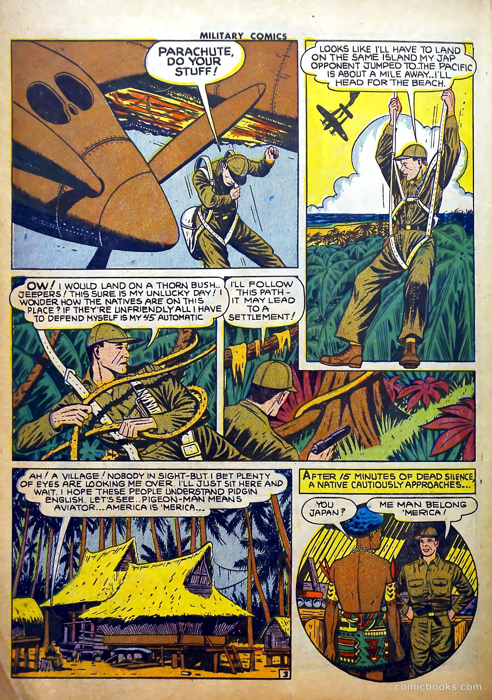 Military Comics #26 (1944) — page 54 of 60