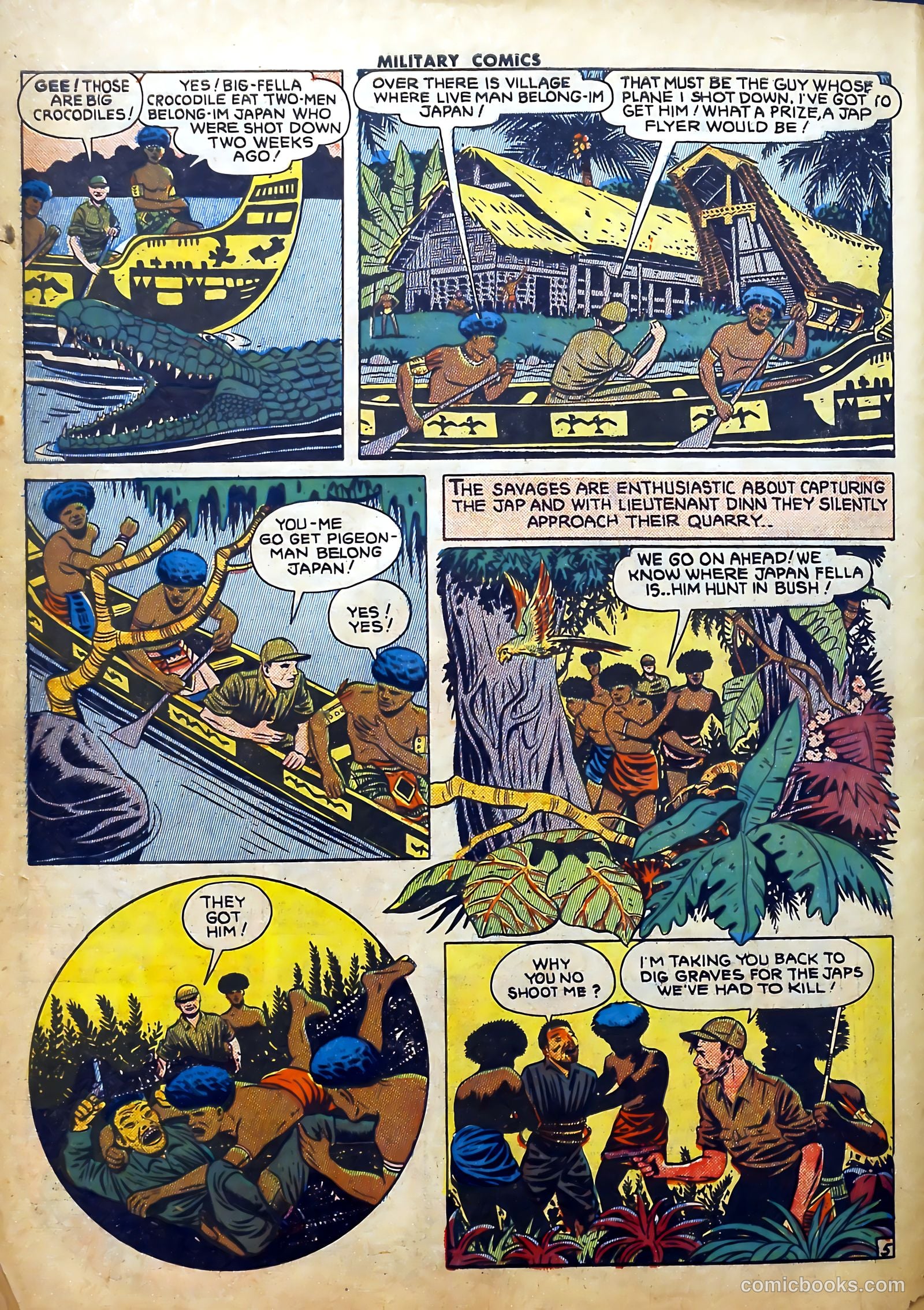 Military Comics #26 (1944) — page 56 of 60