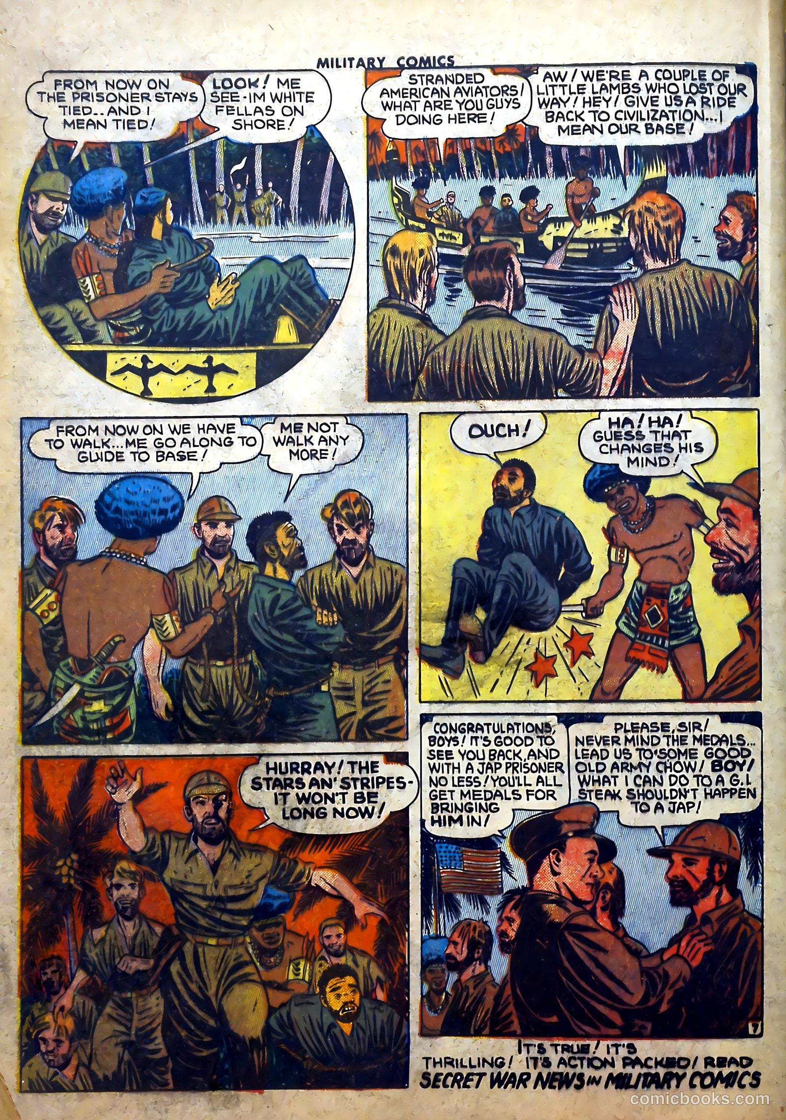 Military Comics #26 (1944) — page 58 of 60