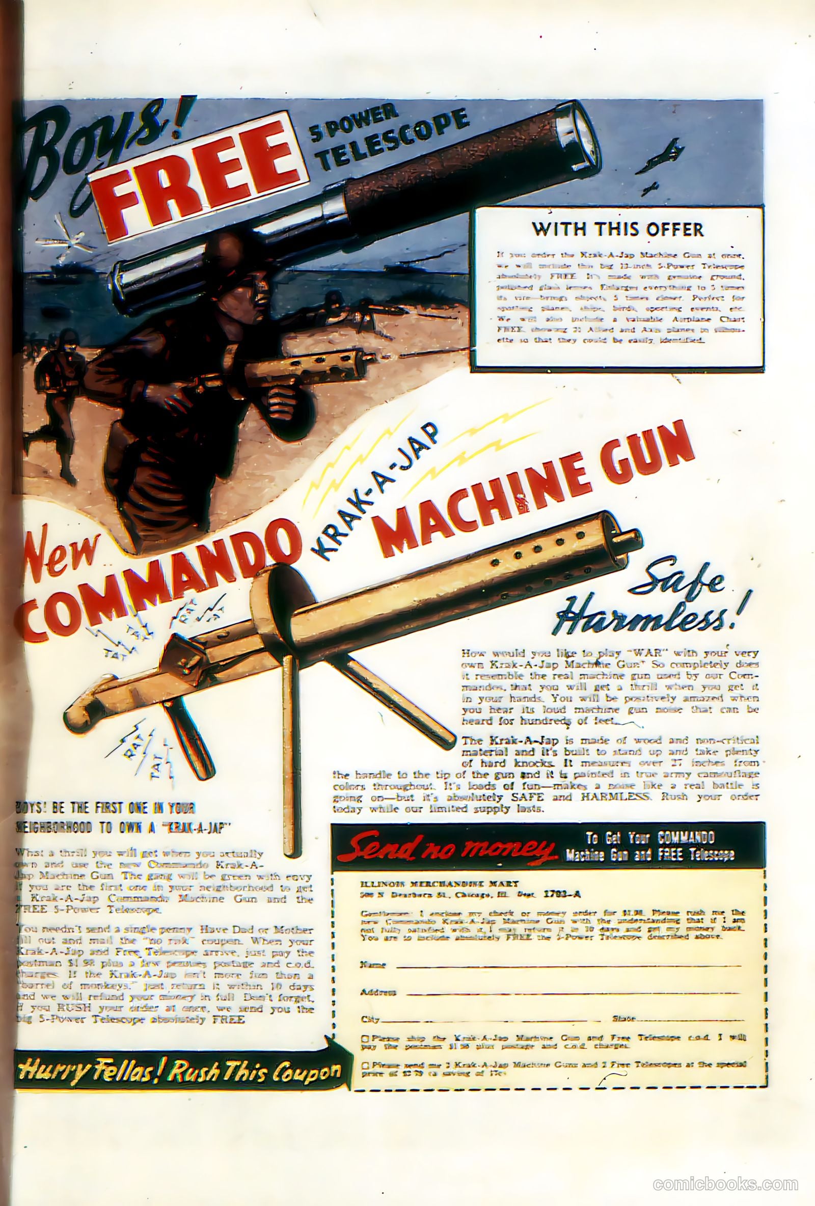 Military Comics #26 (1944) — page 59 of 60