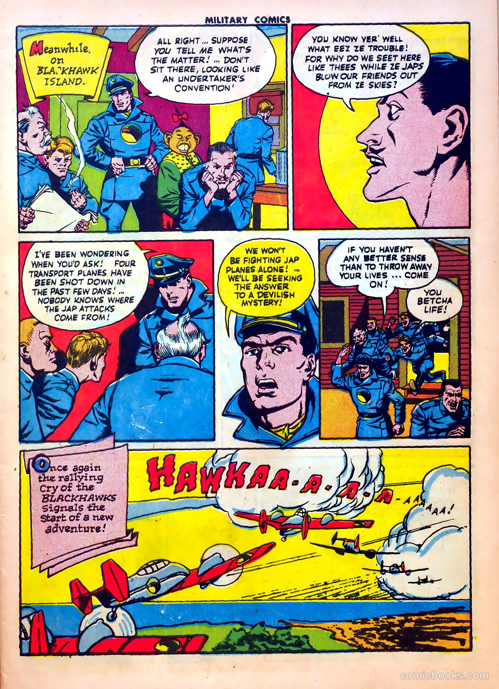 Military Comics #27 (1944) — page 7 of 60