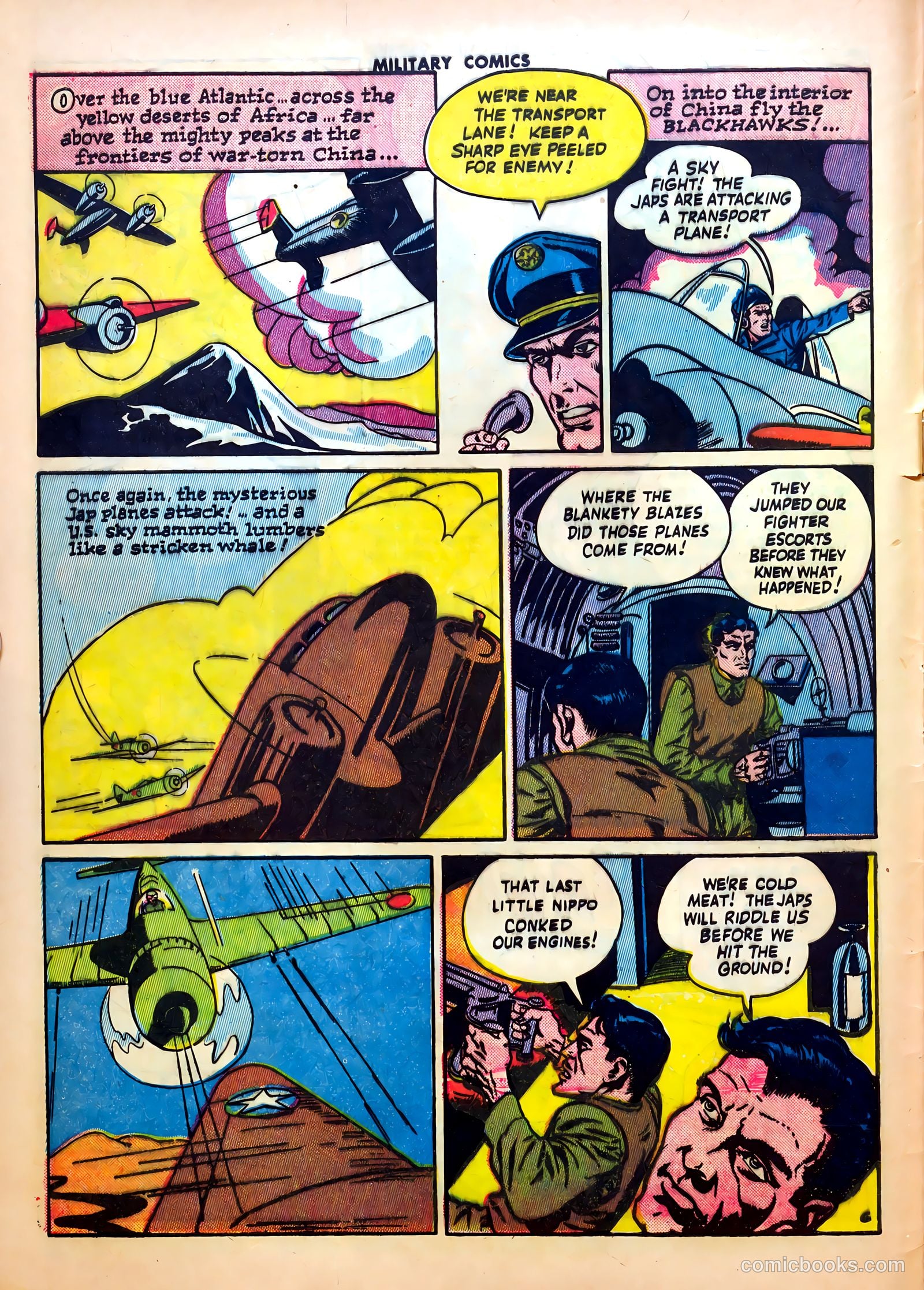Military Comics #27 (1944) — page 8 of 60