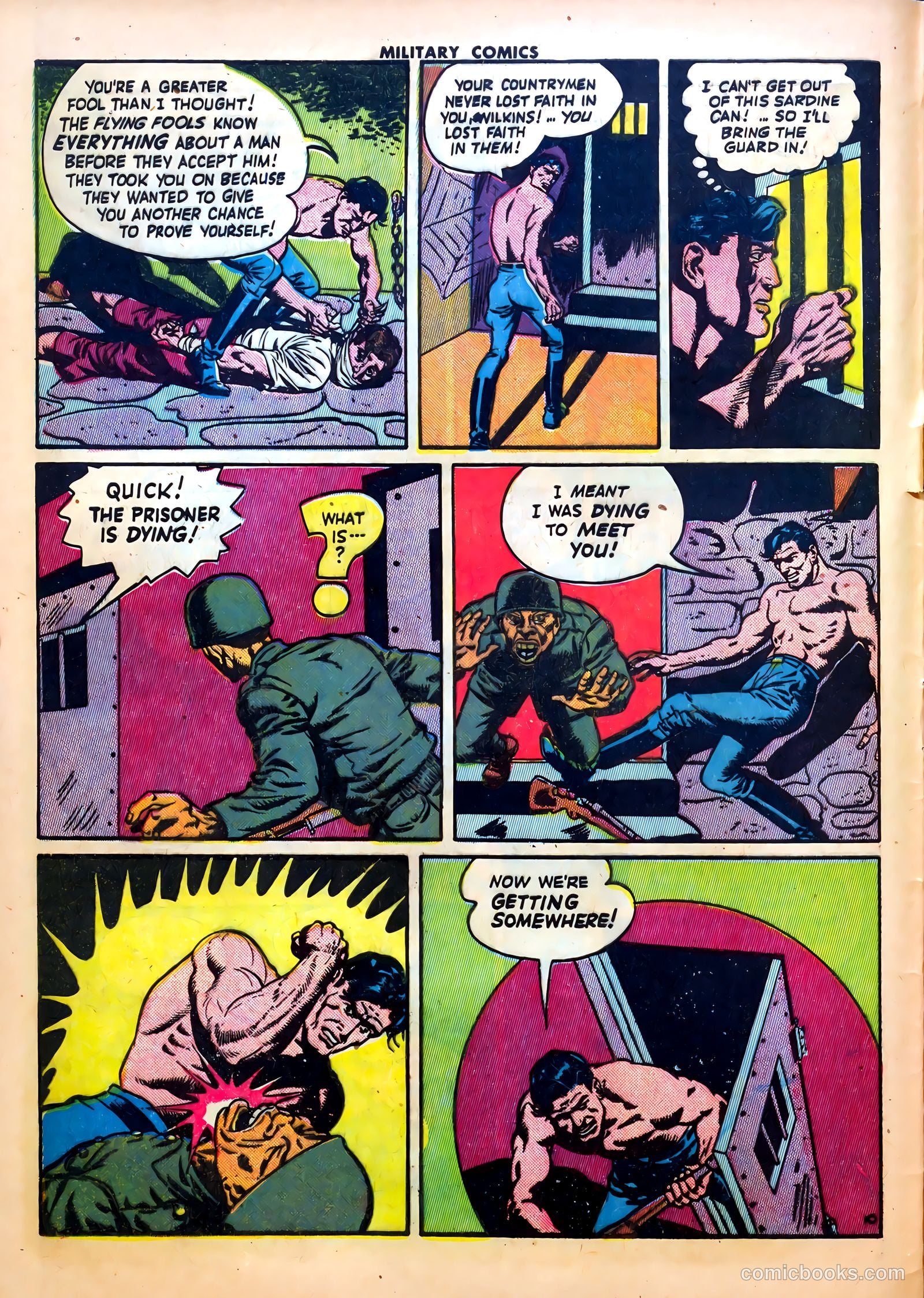 Military Comics #27 (1944) — page 12 of 60