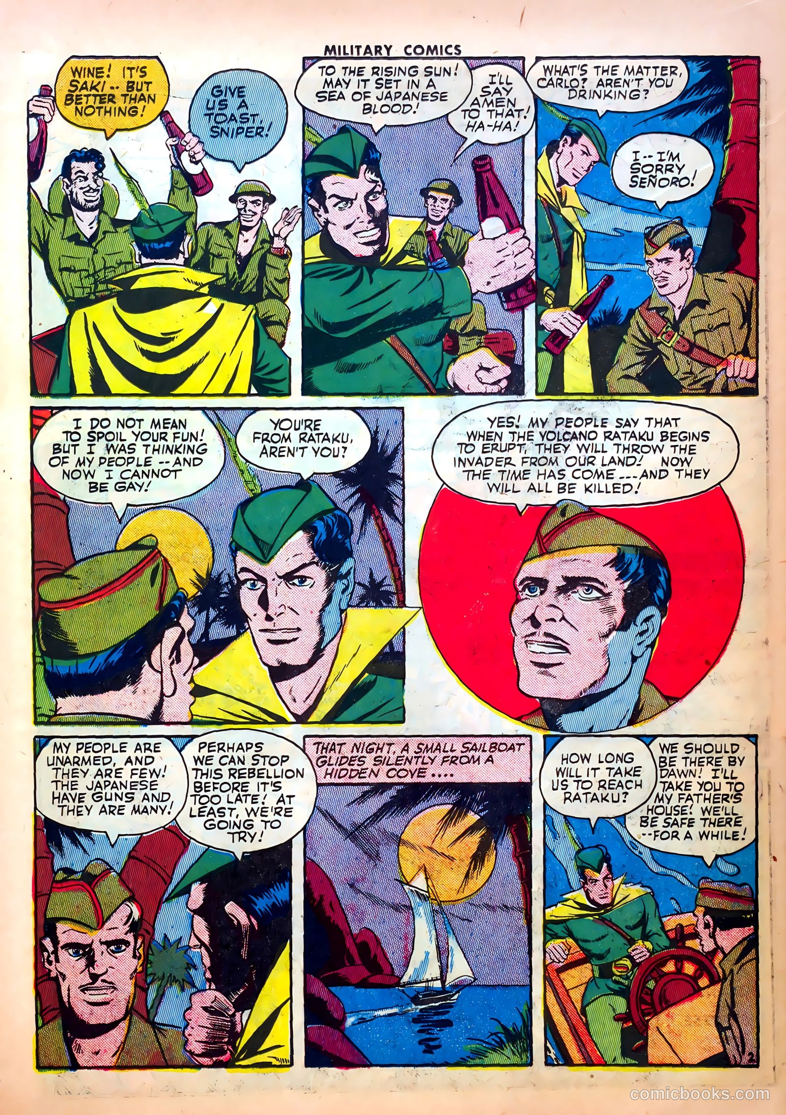 Military Comics #27 (1944) — page 19 of 60