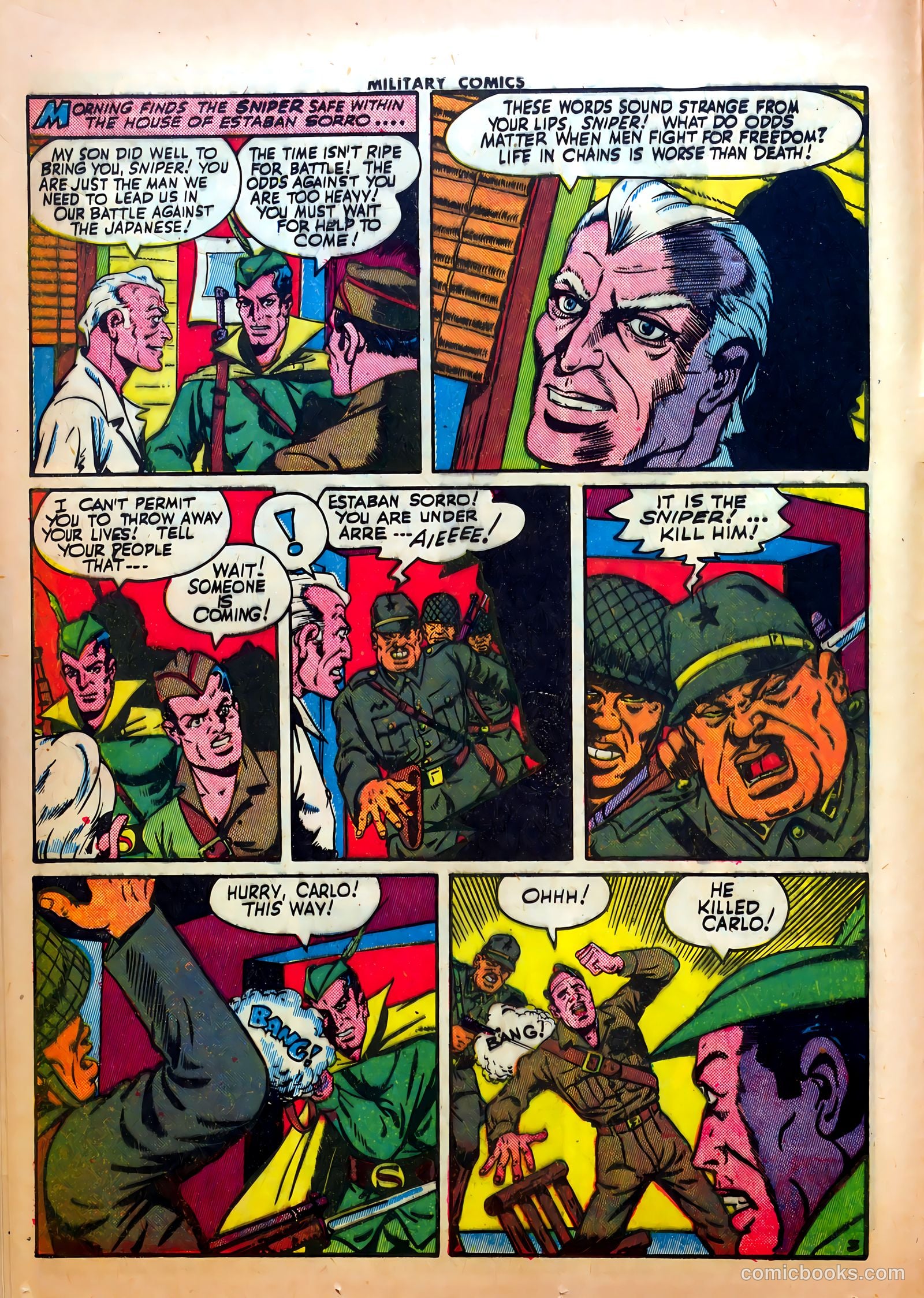Military Comics #27 (1944) — page 20 of 60