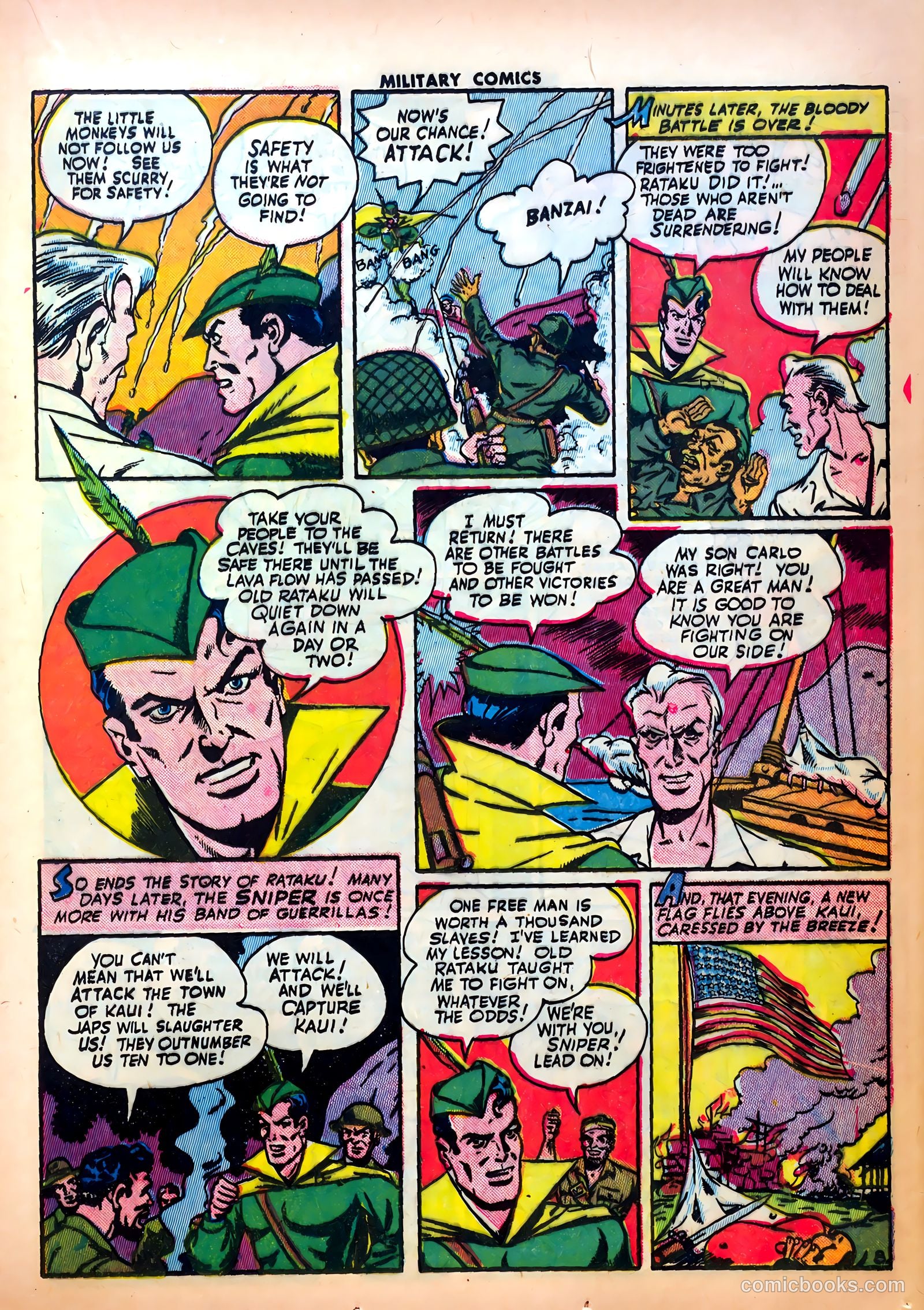 Military Comics #27 (1944) — page 25 of 60