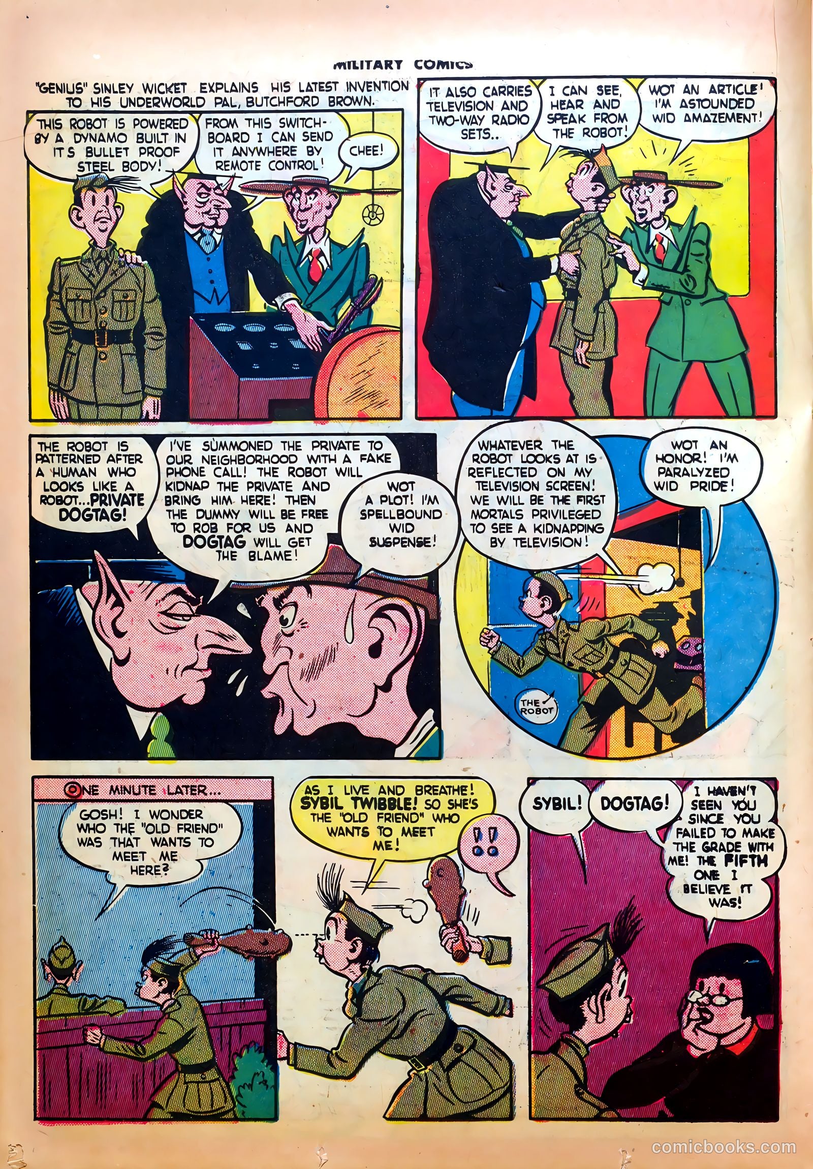 Military Comics #27 (1944) — page 32 of 60