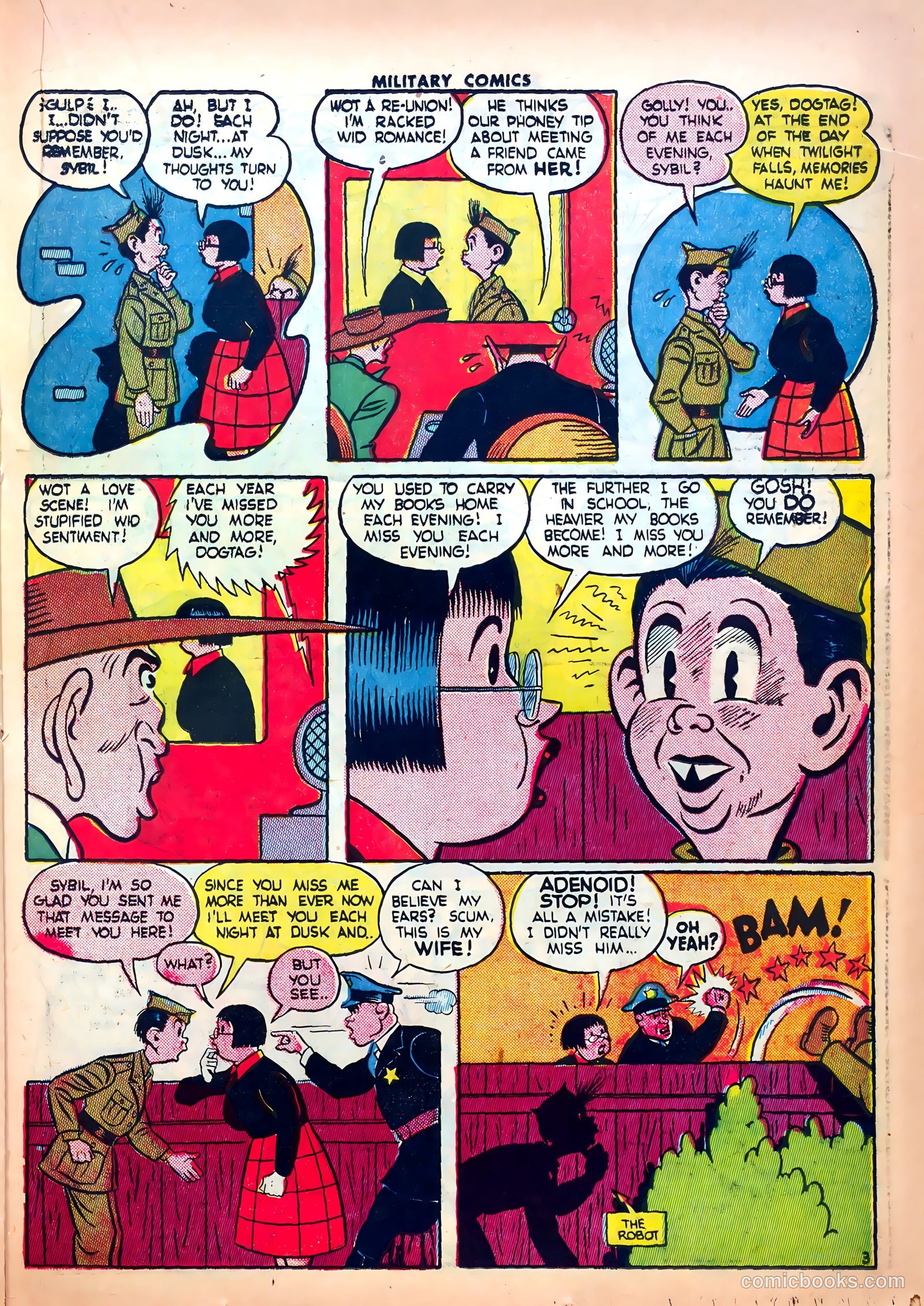 Military Comics #27 (1944) — page 33 of 60