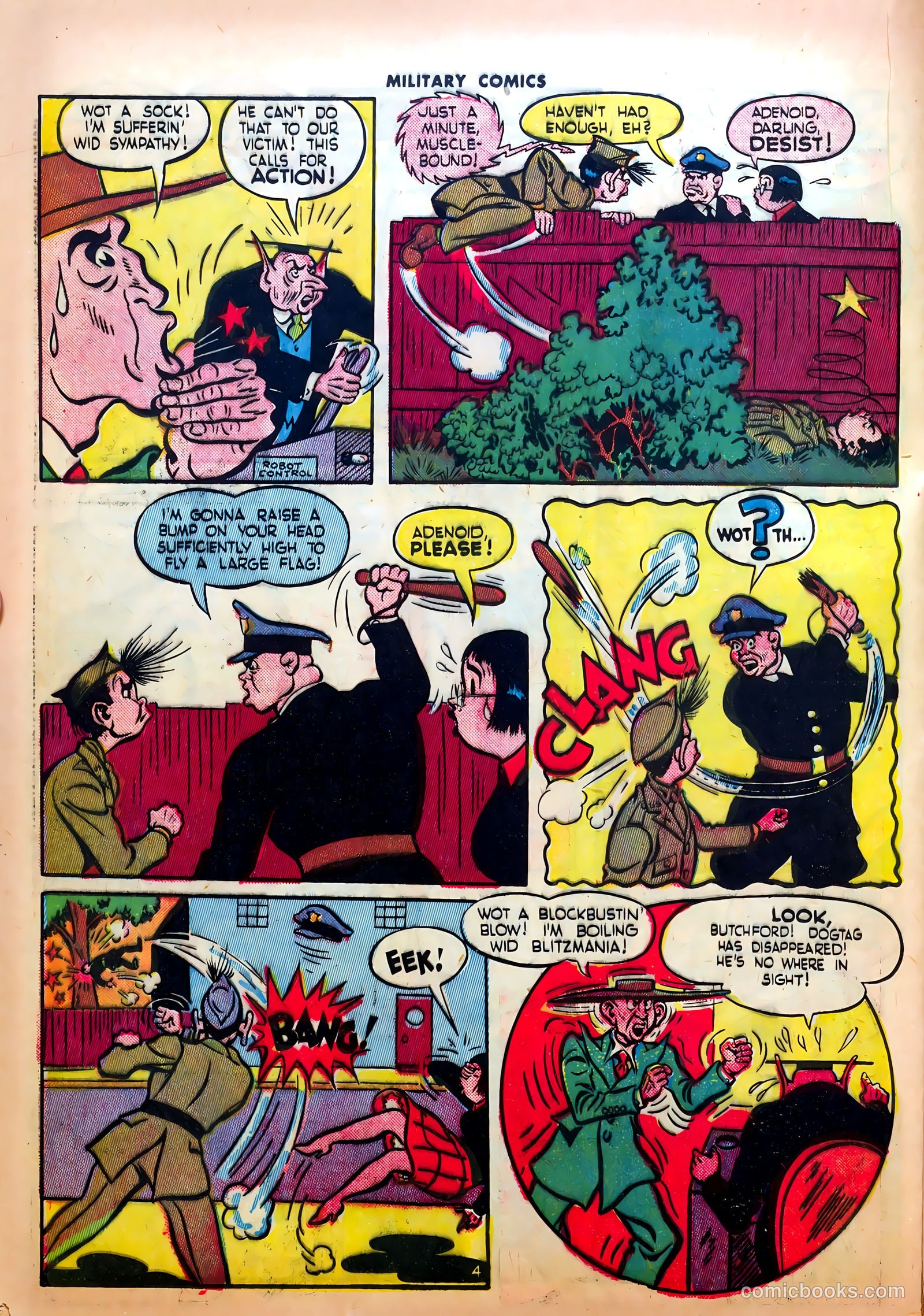 Military Comics #27 (1944) — page 34 of 60