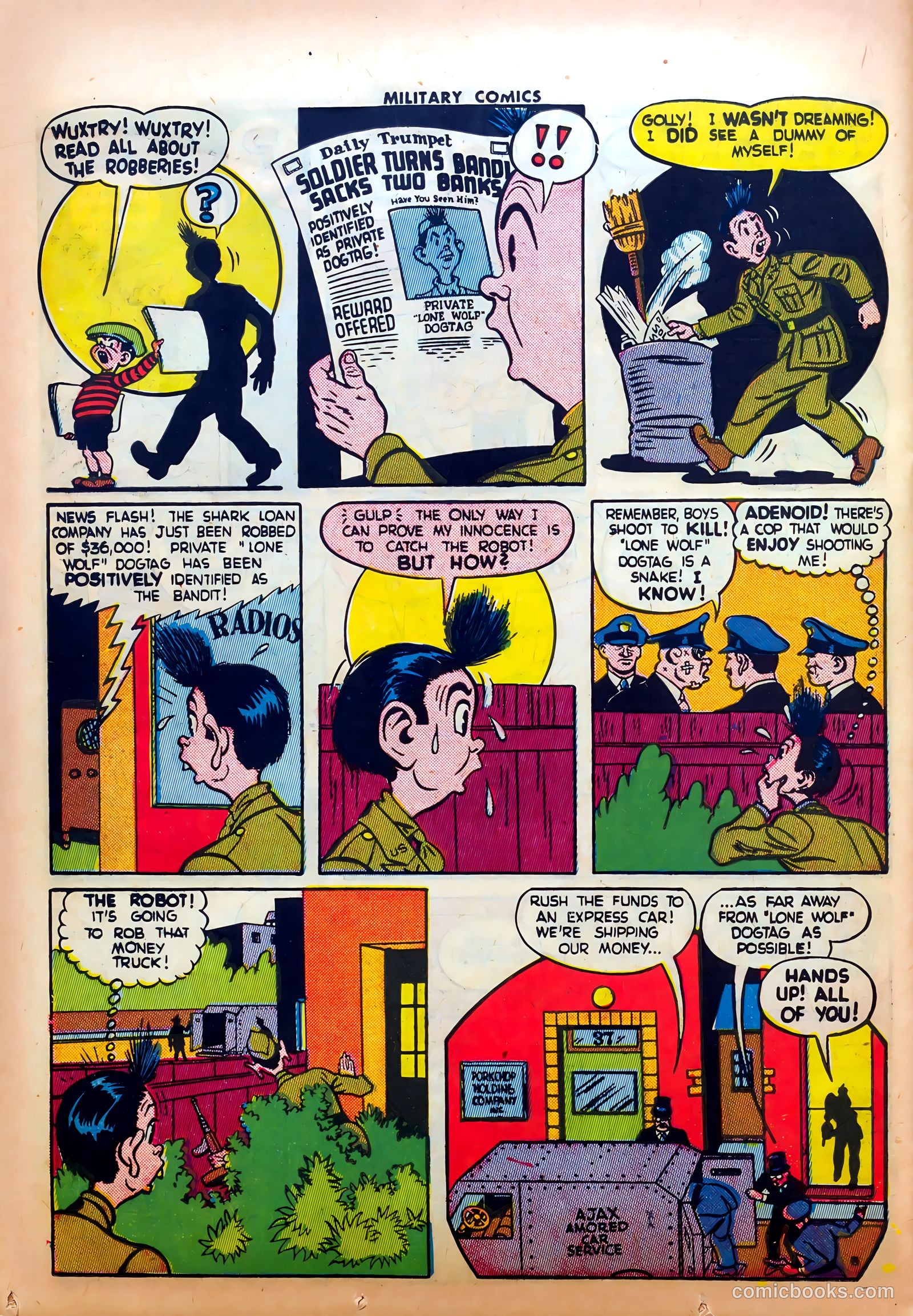 Military Comics #27 (1944) — page 38 of 60