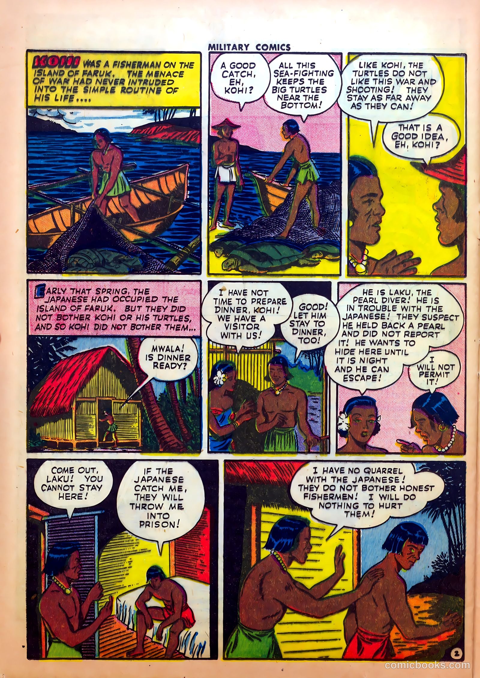 Military Comics #27 (1944) — page 44 of 60