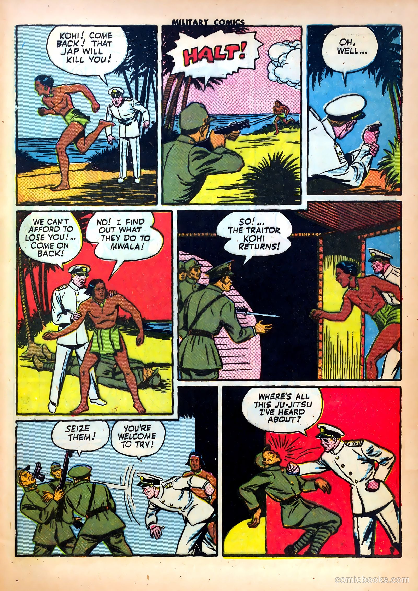 Military Comics #27 (1944) — page 49 of 60