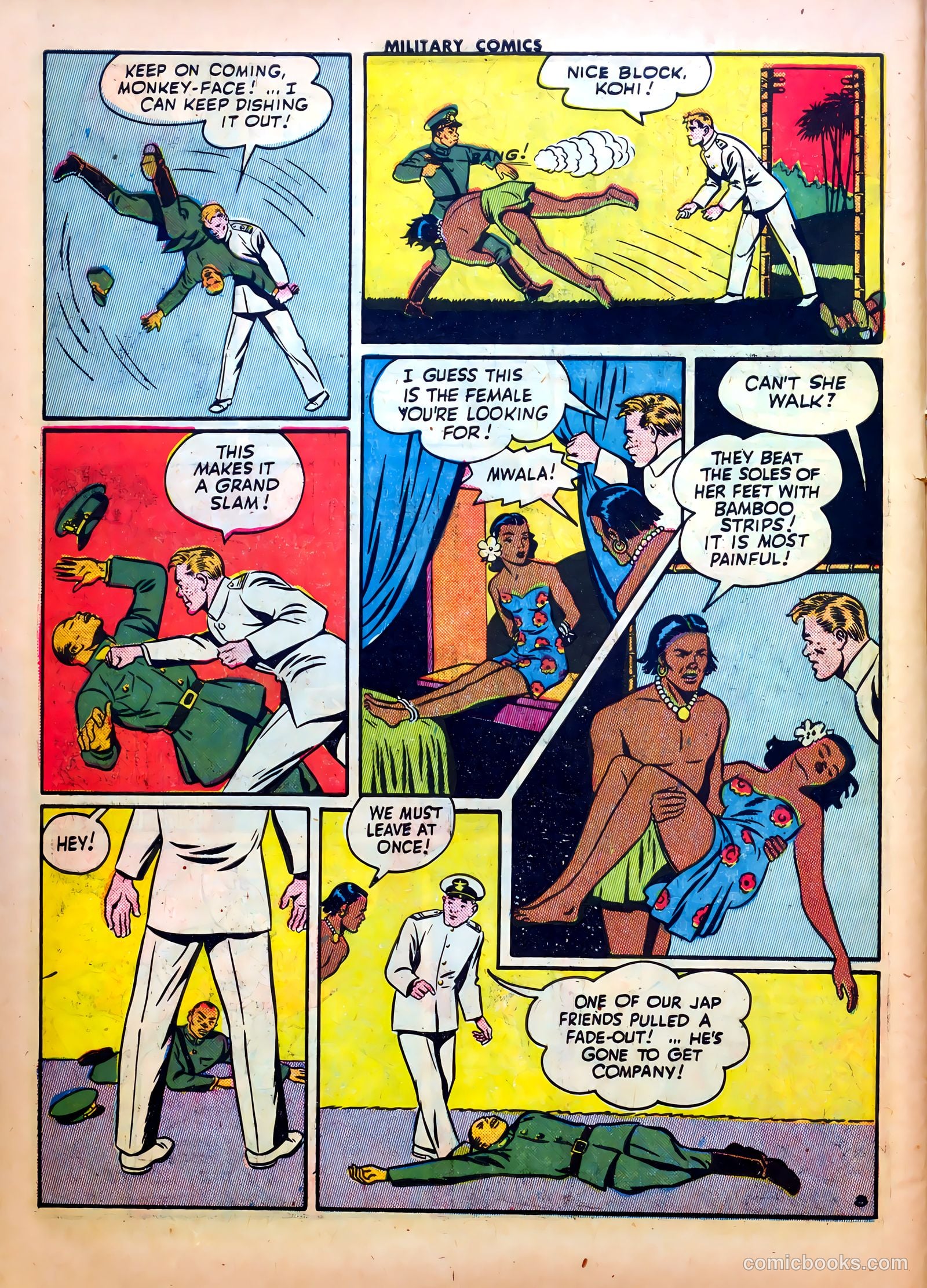 Military Comics #27 (1944) — page 50 of 60