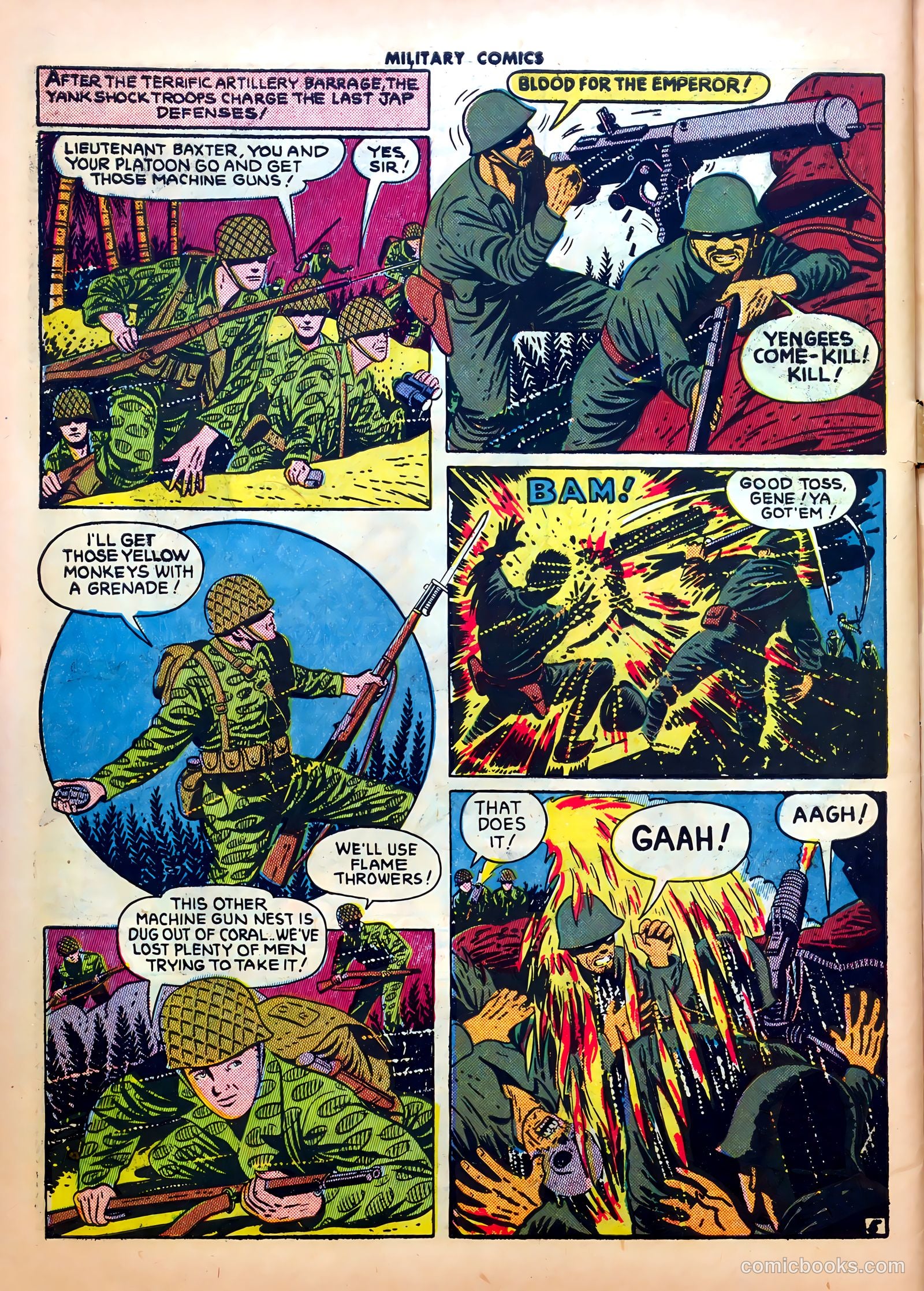 Military Comics #27 (1944) — page 56 of 60