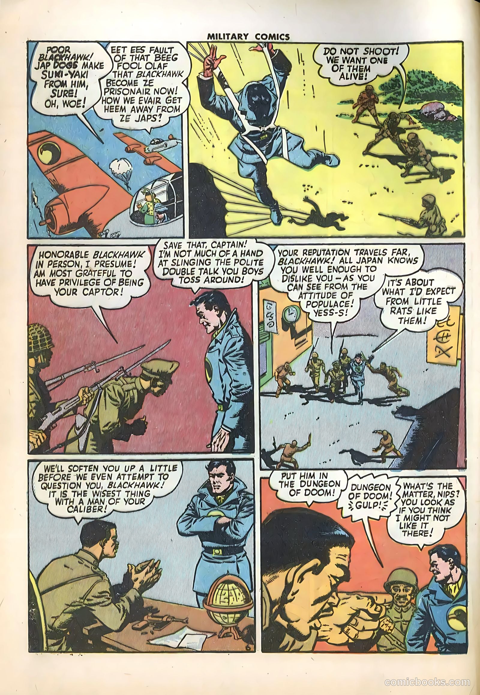 Military Comics #28 (1944) — page 8 of 60