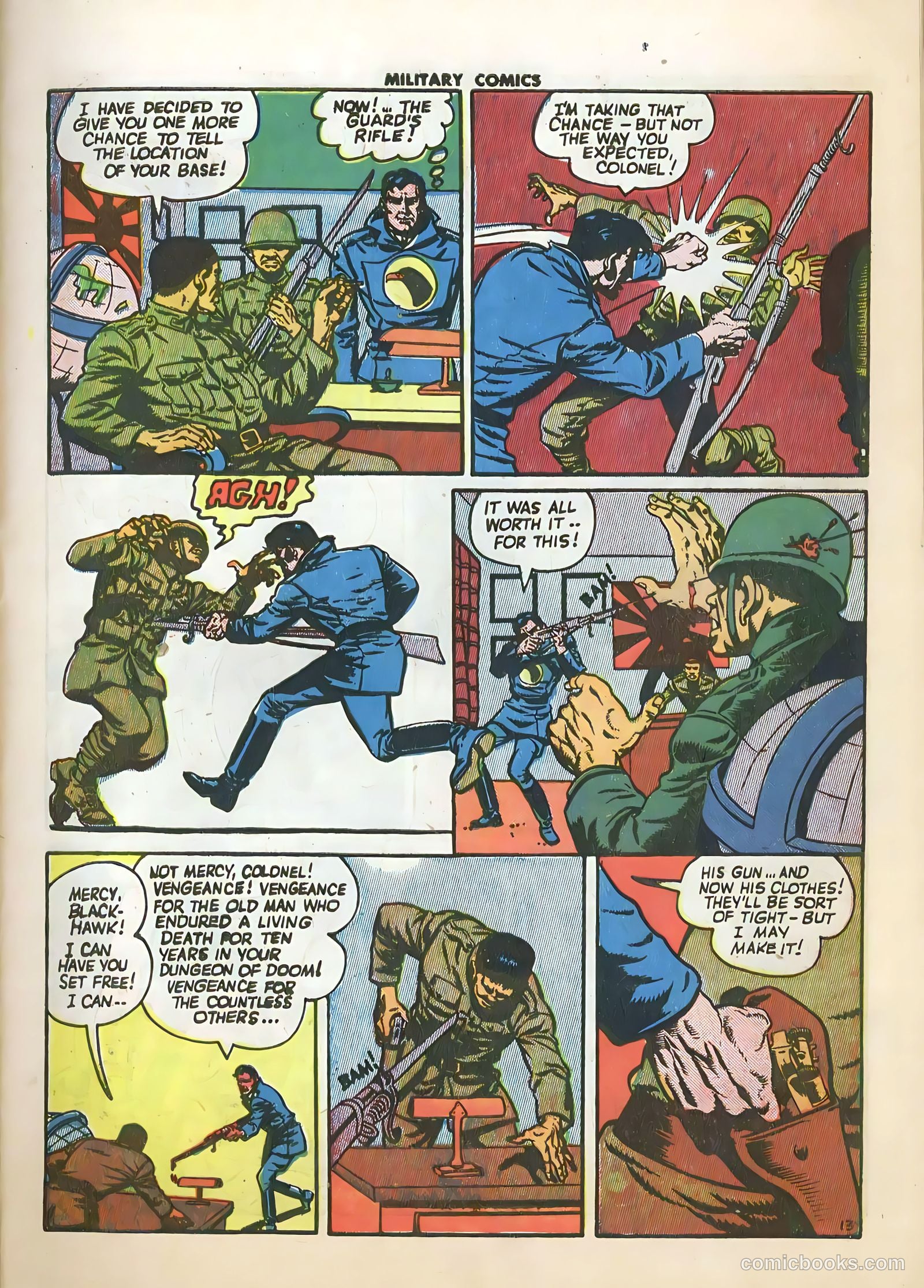 Military Comics #28 (1944) — page 15 of 60