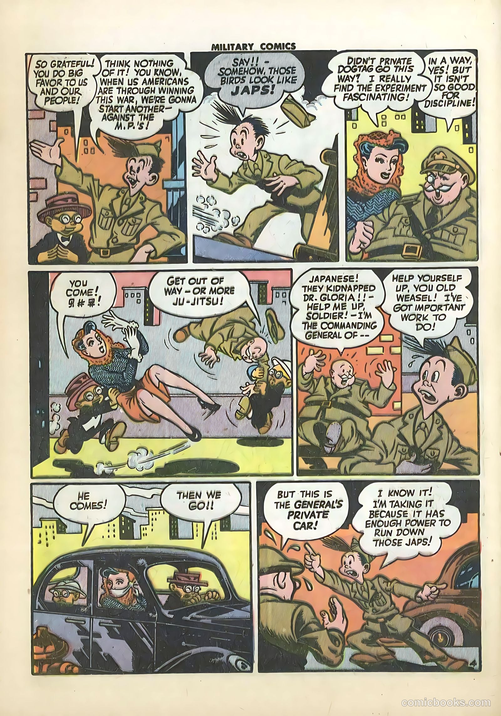 Military Comics #28 (1944) — page 34 of 60
