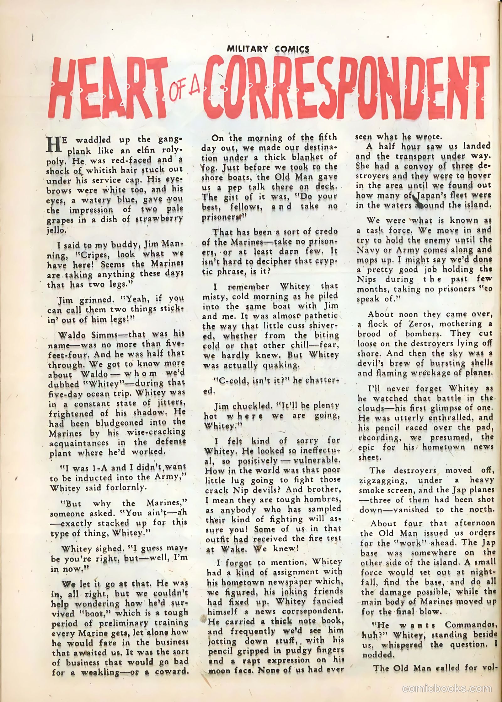 Military Comics #28 (1944) — page 40 of 60