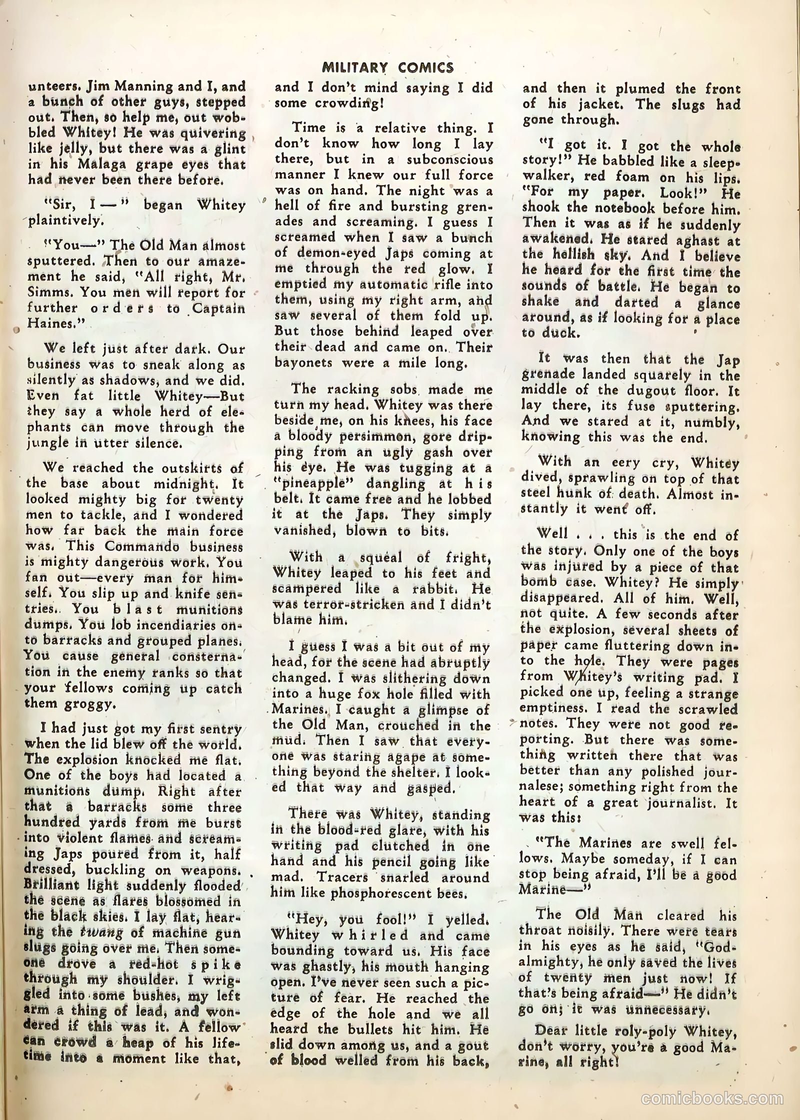 Military Comics #28 (1944) — page 41 of 60
