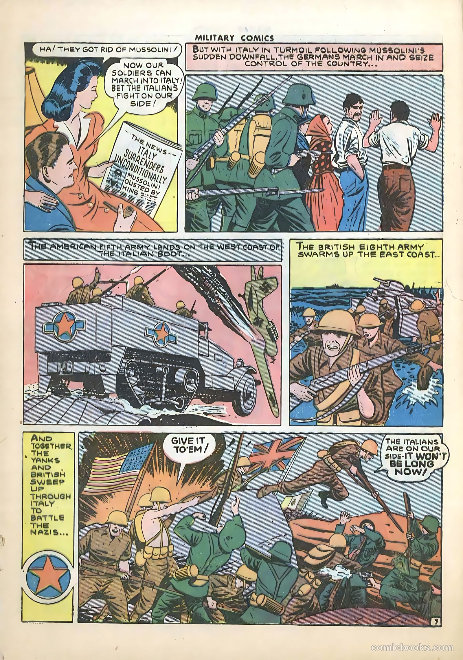 Military Comics #28 (1944) — page 58 of 60