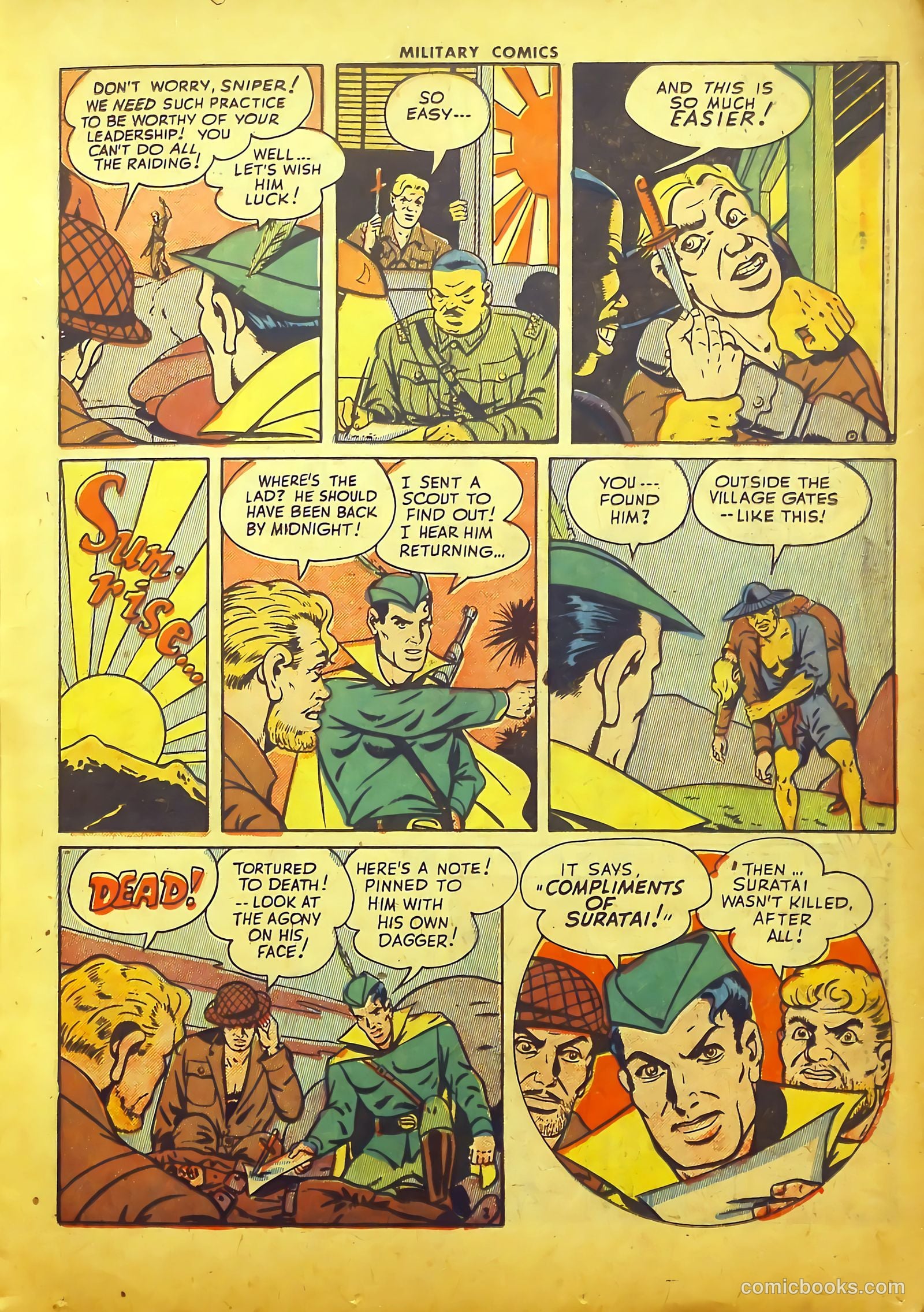 Military Comics #29 (1944) — page 23 of 60