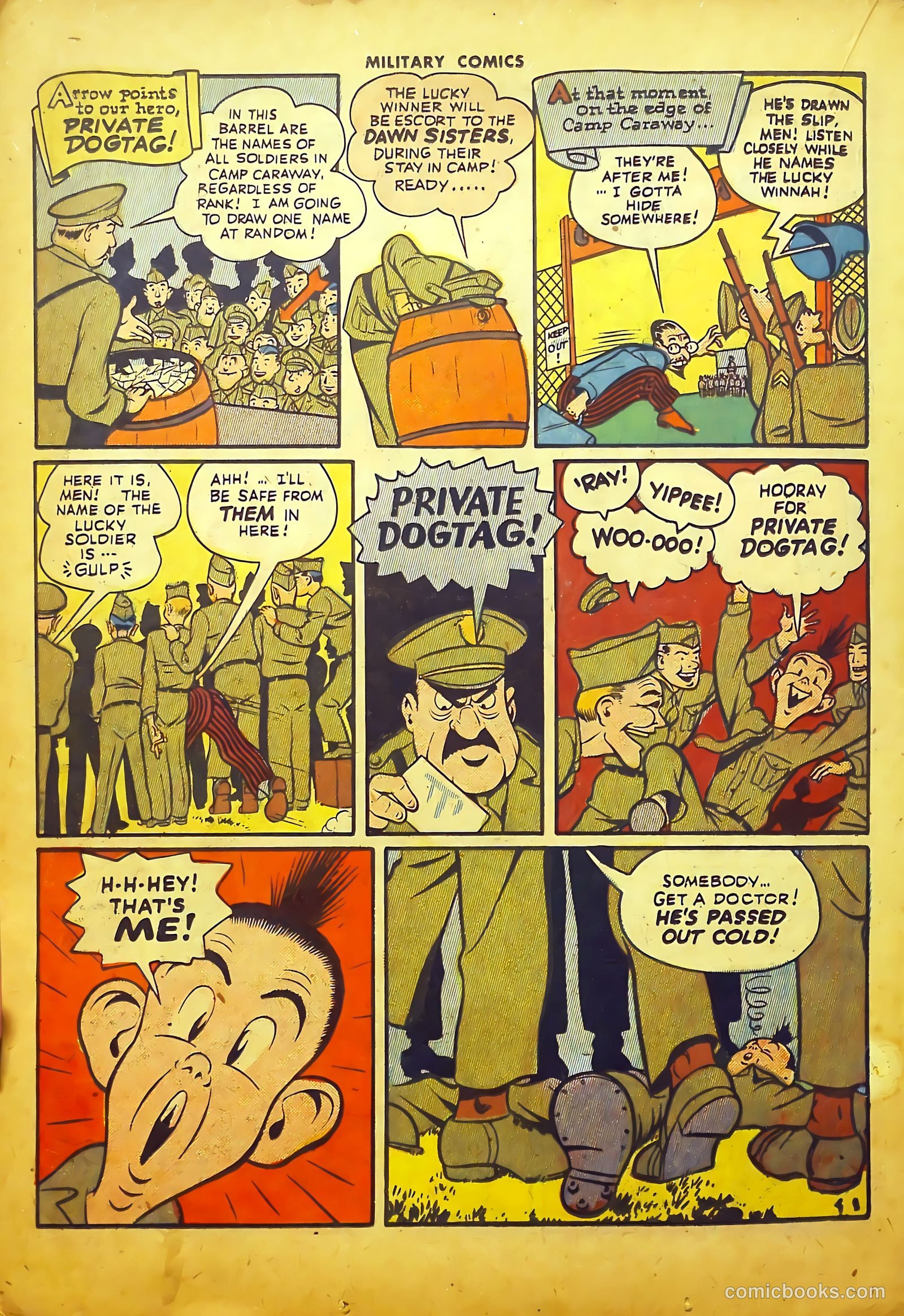 Military Comics #29 (1944) — page 32 of 60