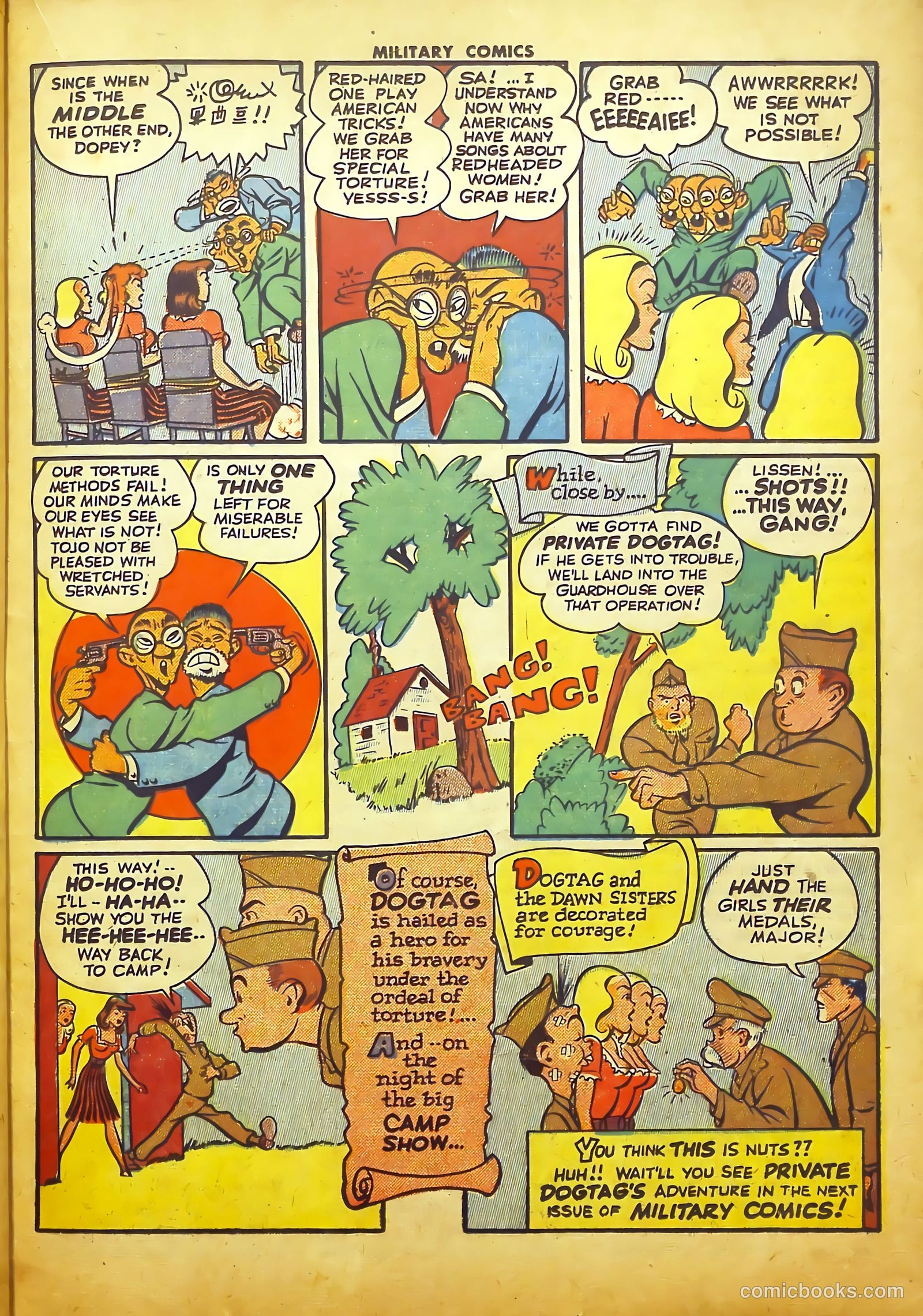 Military Comics #29 (1944) — page 39 of 60