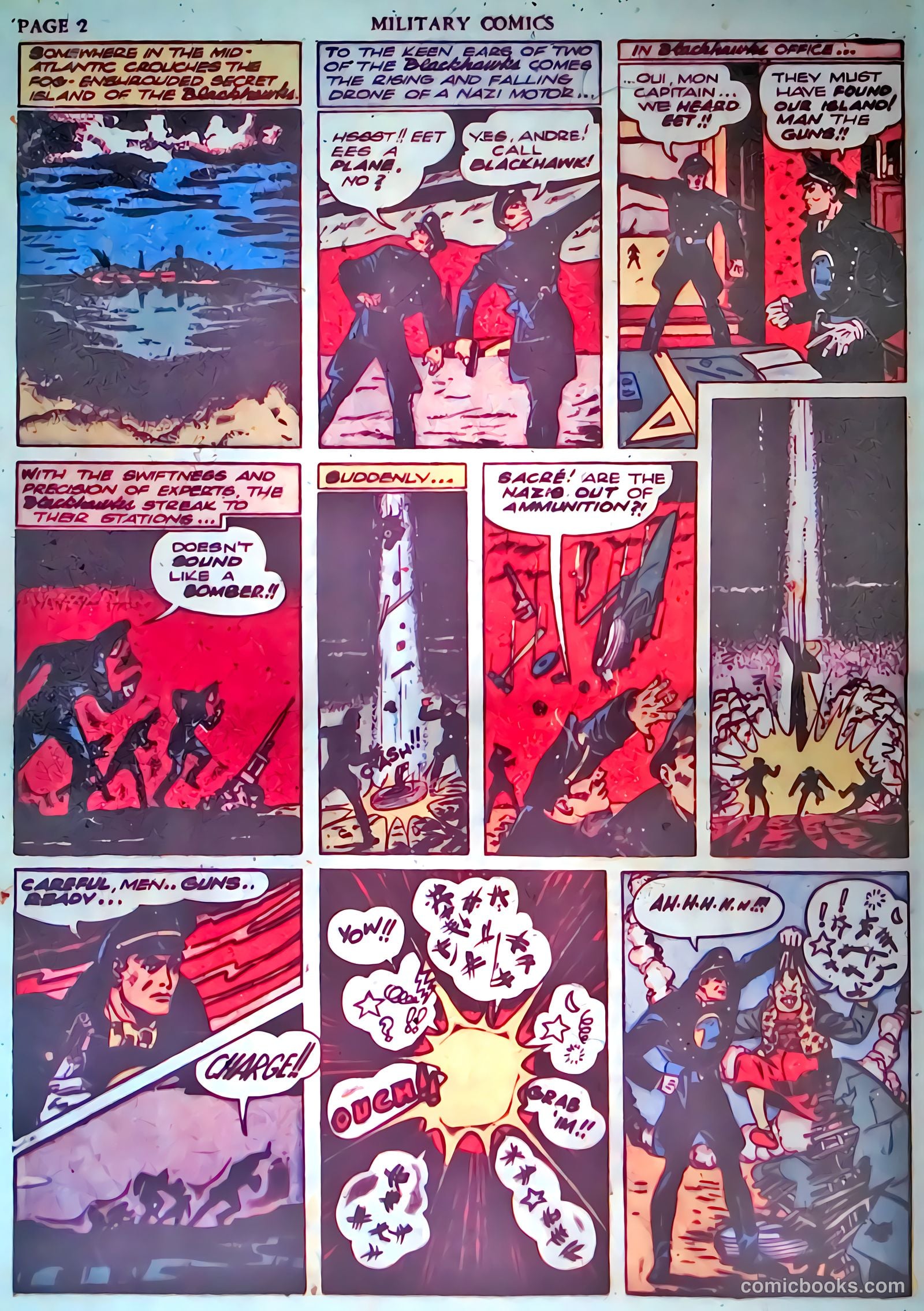 Military Comics #3 (1941) — page 4 of 68
