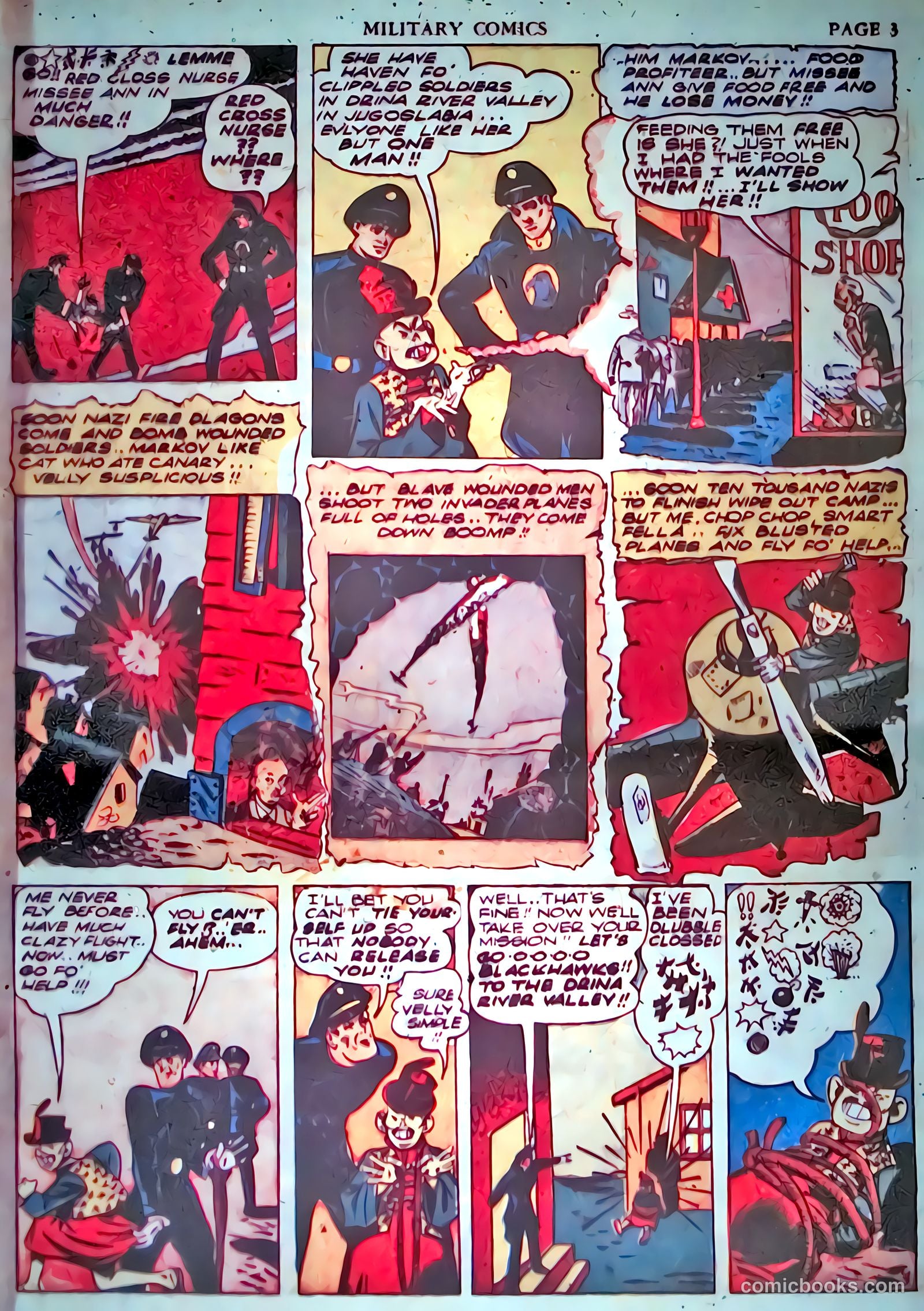 Military Comics #3 (1941) — page 5 of 68