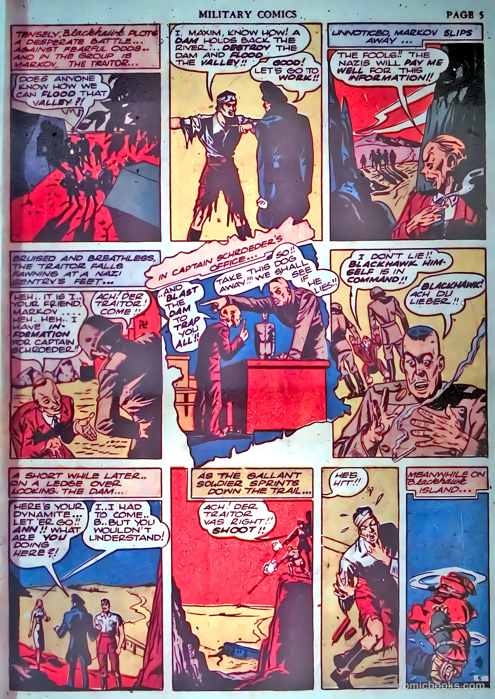 Military Comics #3 (1941) — page 7 of 68