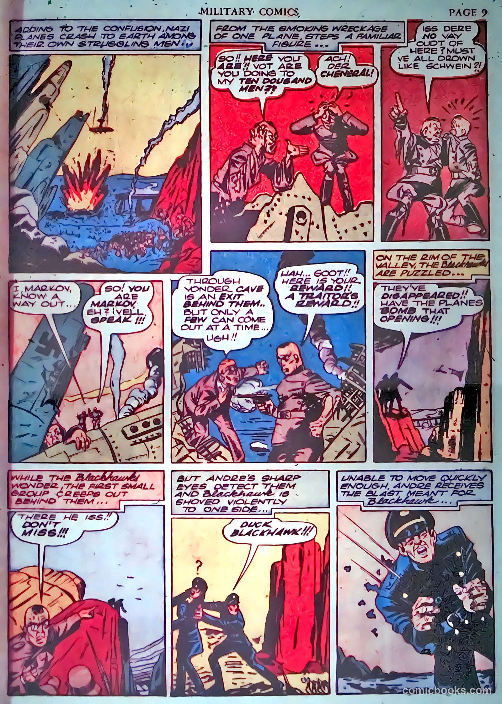 Military Comics #3 (1941) — page 11 of 68