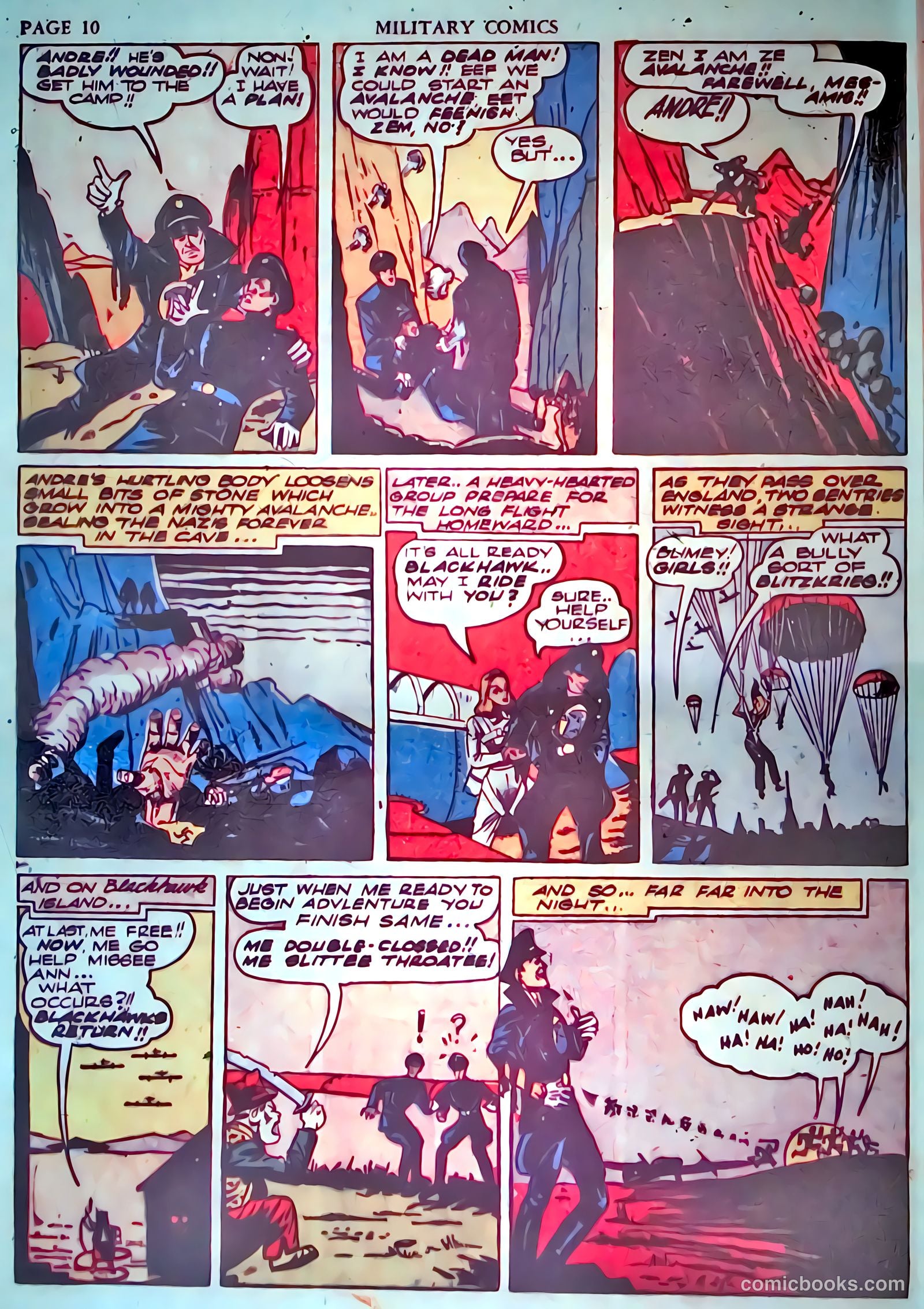 Military Comics #3 (1941) — page 12 of 68