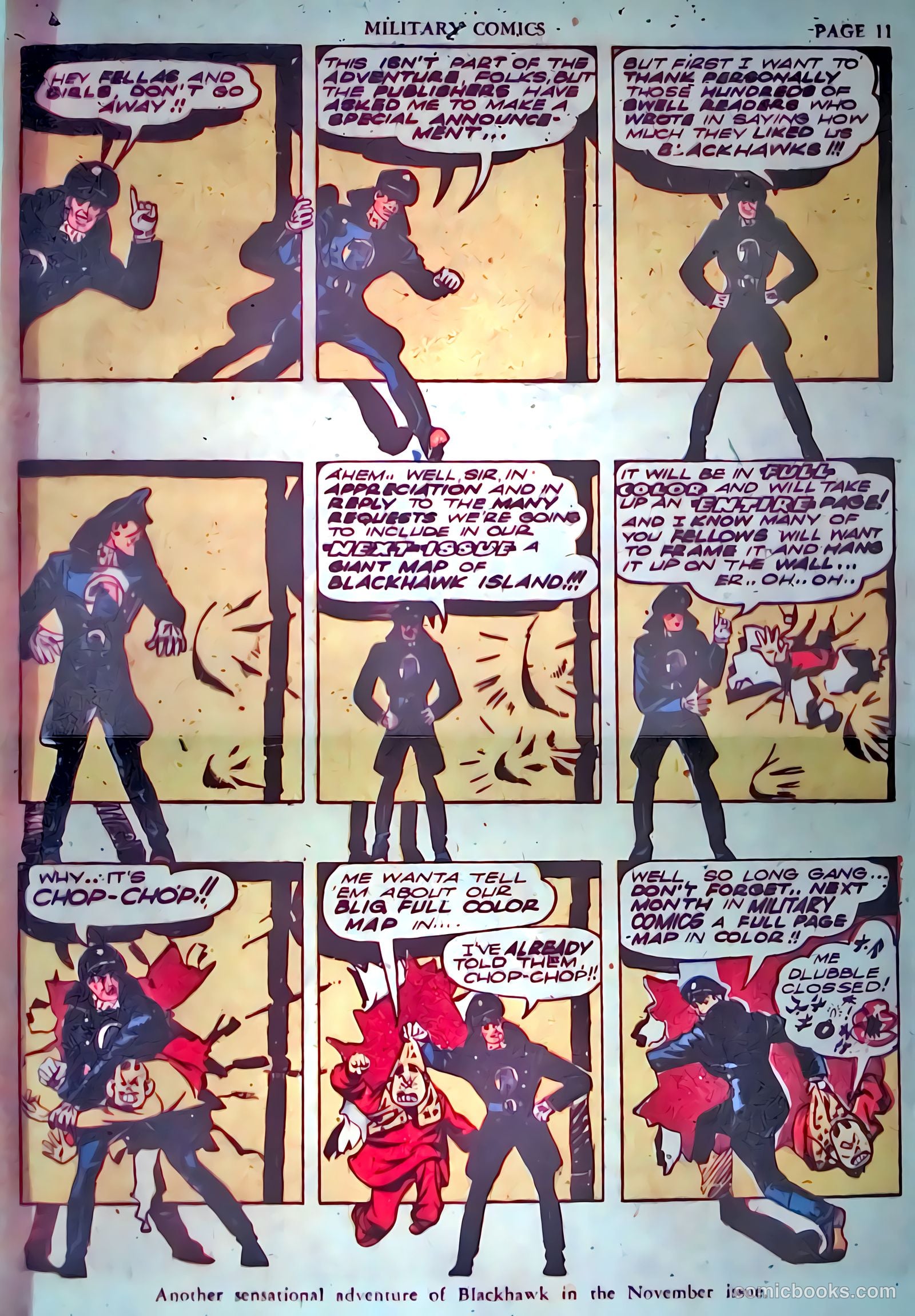 Military Comics #3 (1941) — page 13 of 68