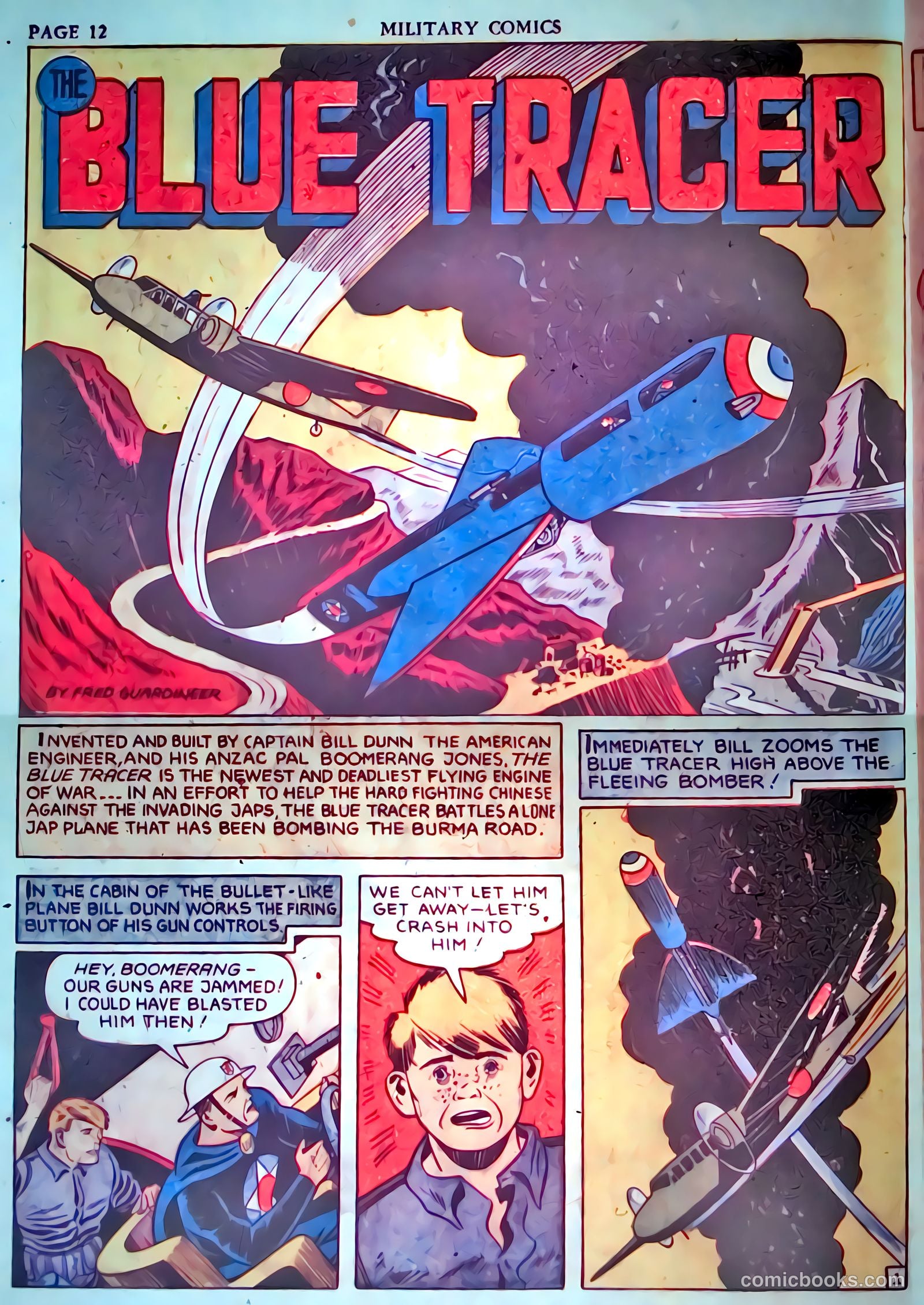 Military Comics #3 (1941) — page 14 of 68