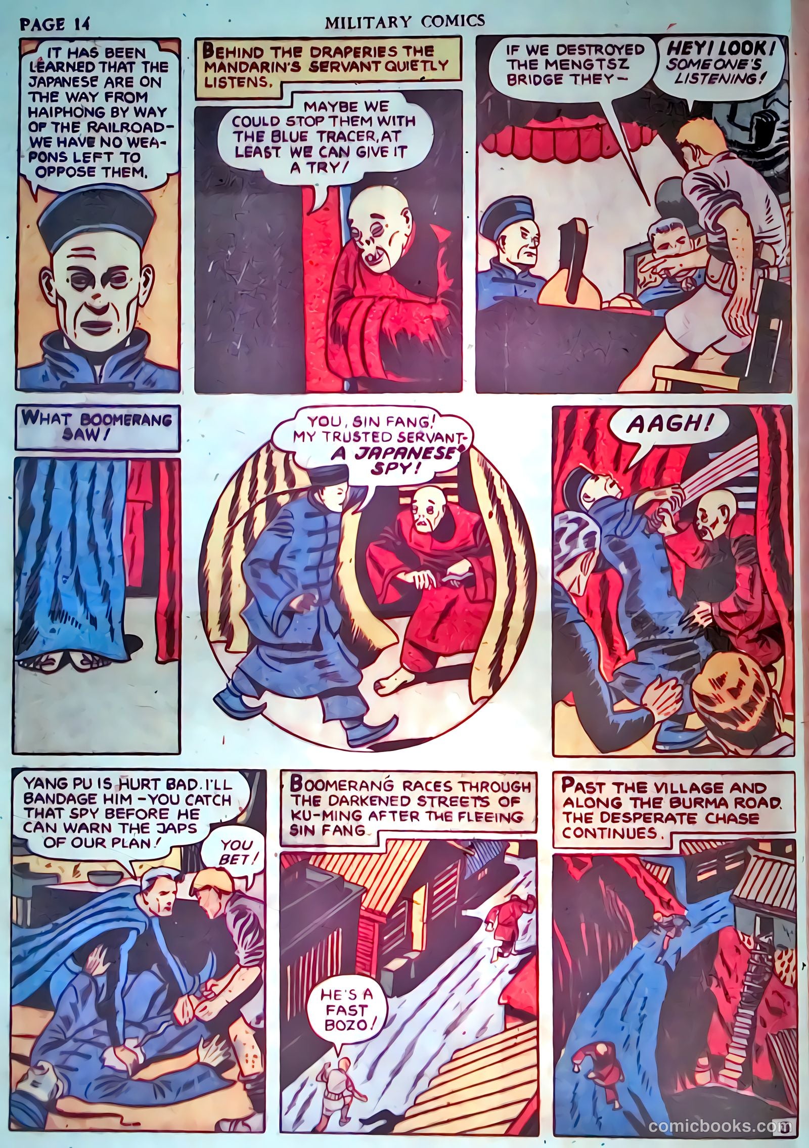 Military Comics #3 (1941) — page 16 of 68
