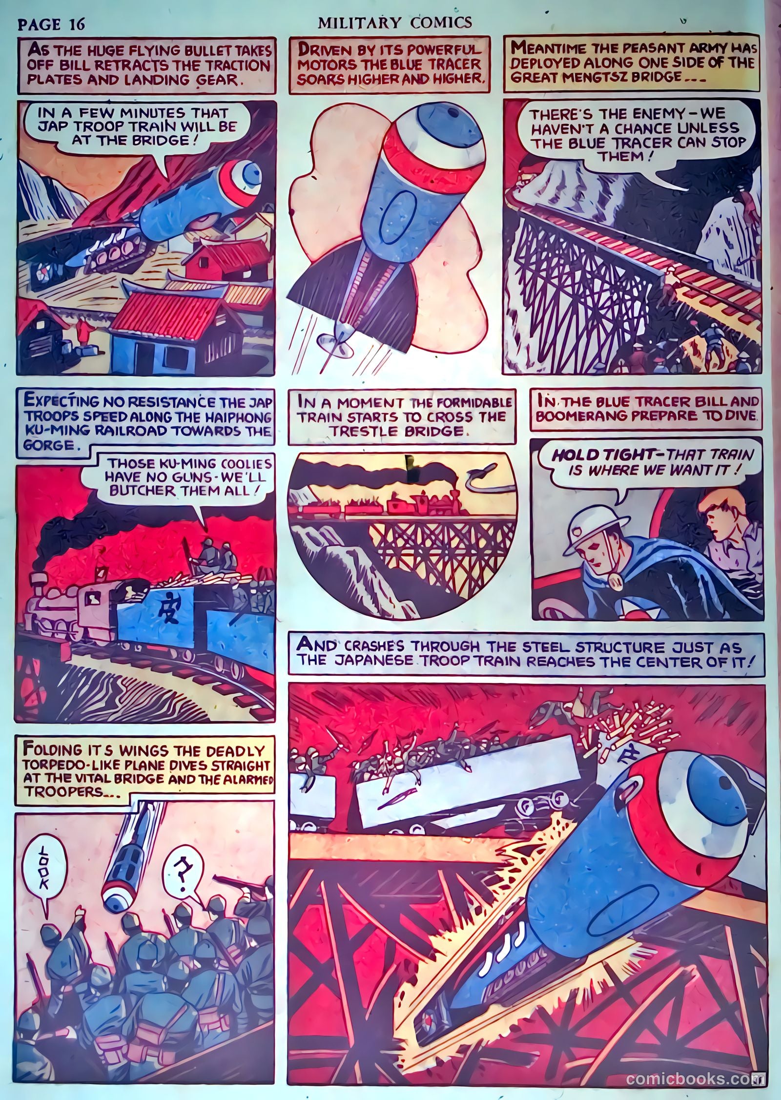 Military Comics #3 (1941) — page 18 of 68