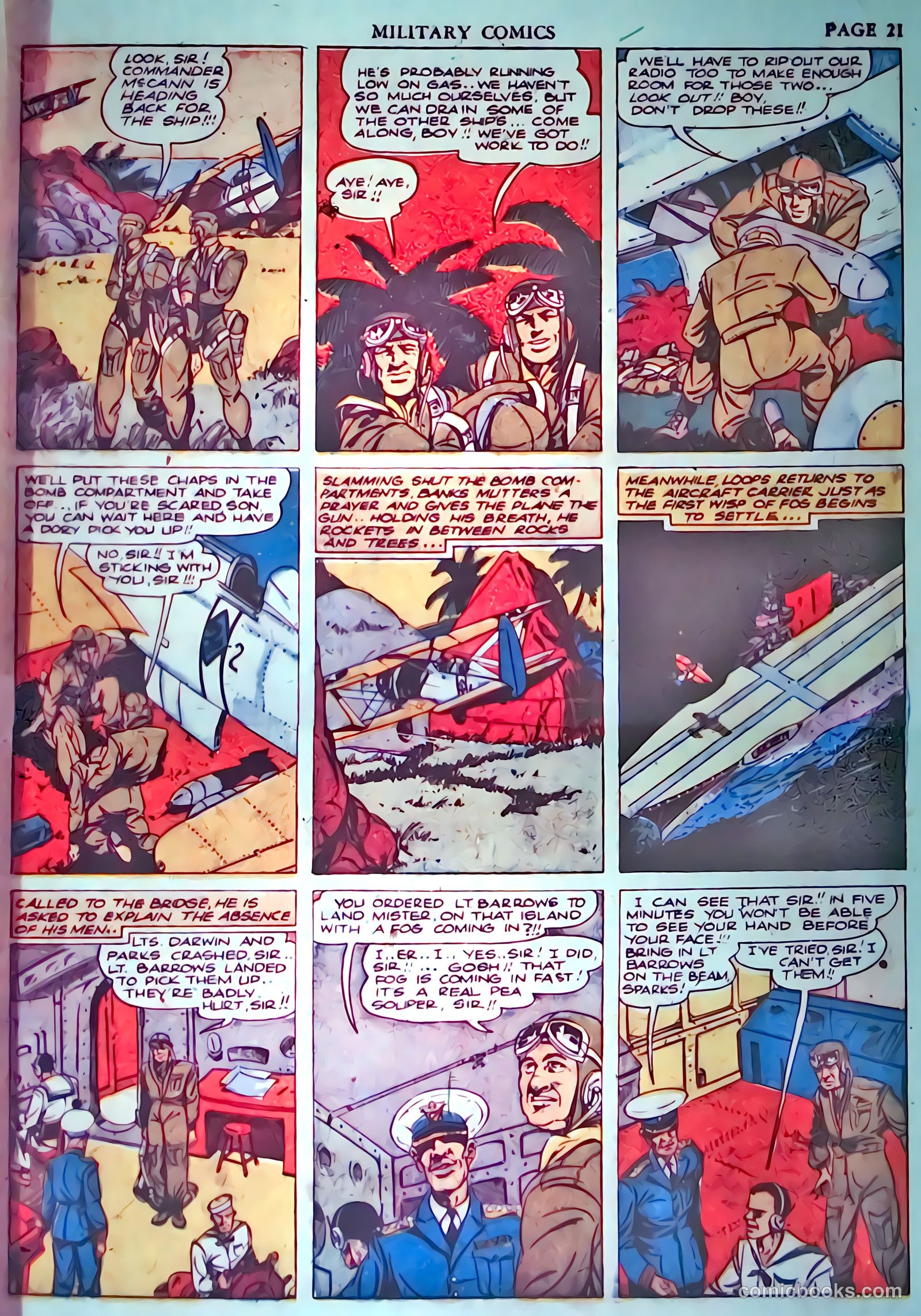 Military Comics #3 (1941) — page 23 of 68