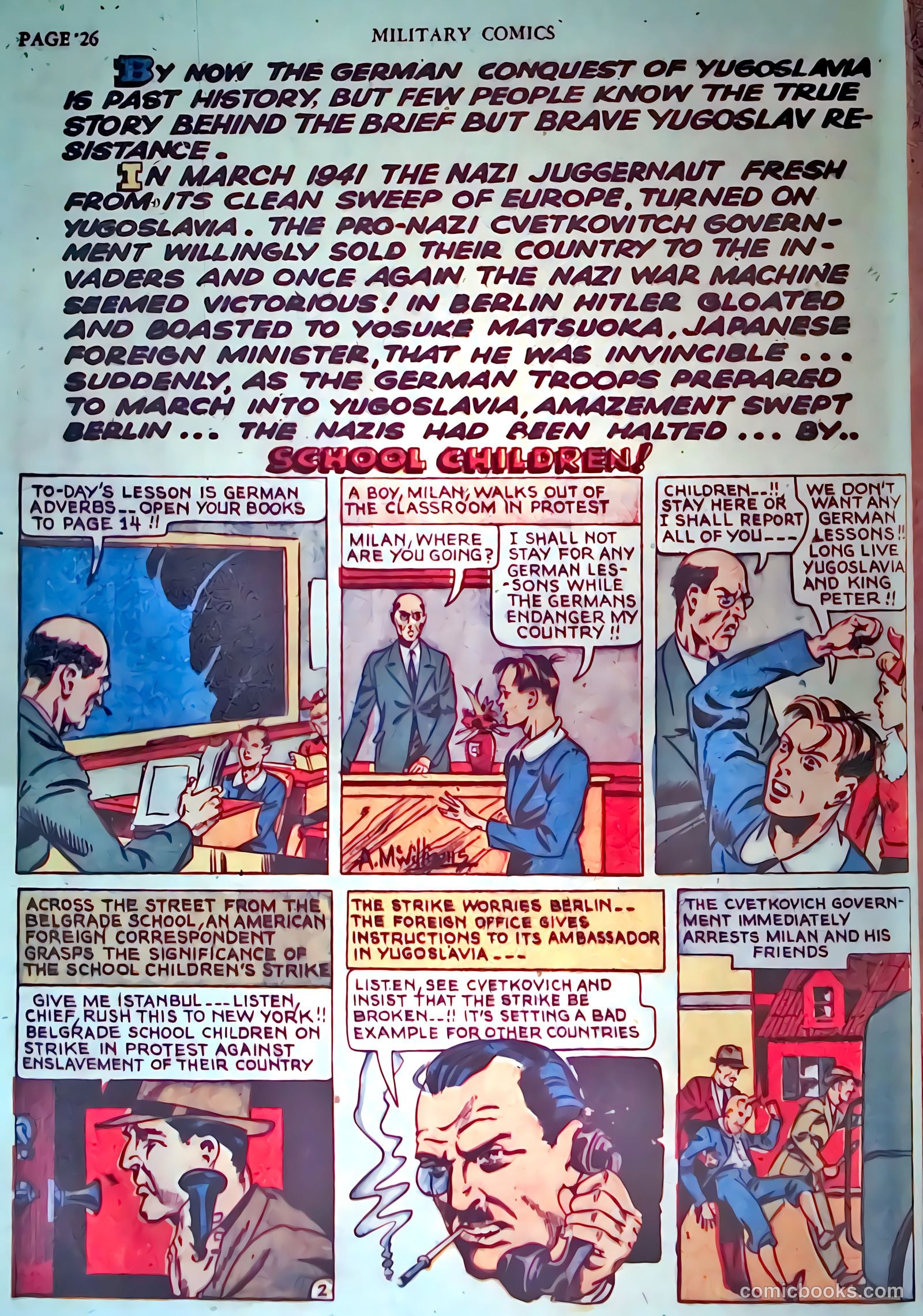 Military Comics #3 (1941) — page 28 of 68