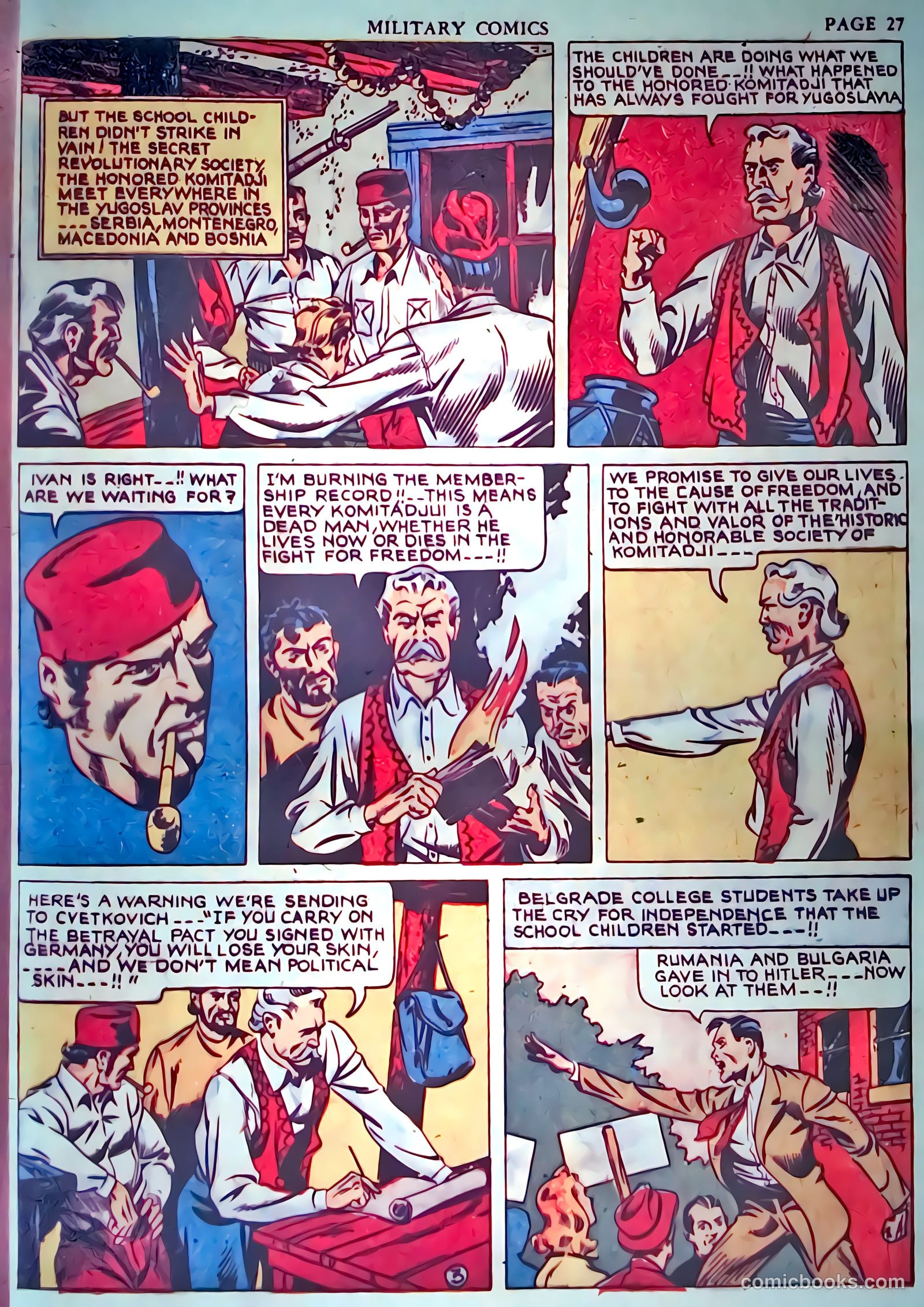Military Comics #3 (1941) — page 29 of 68