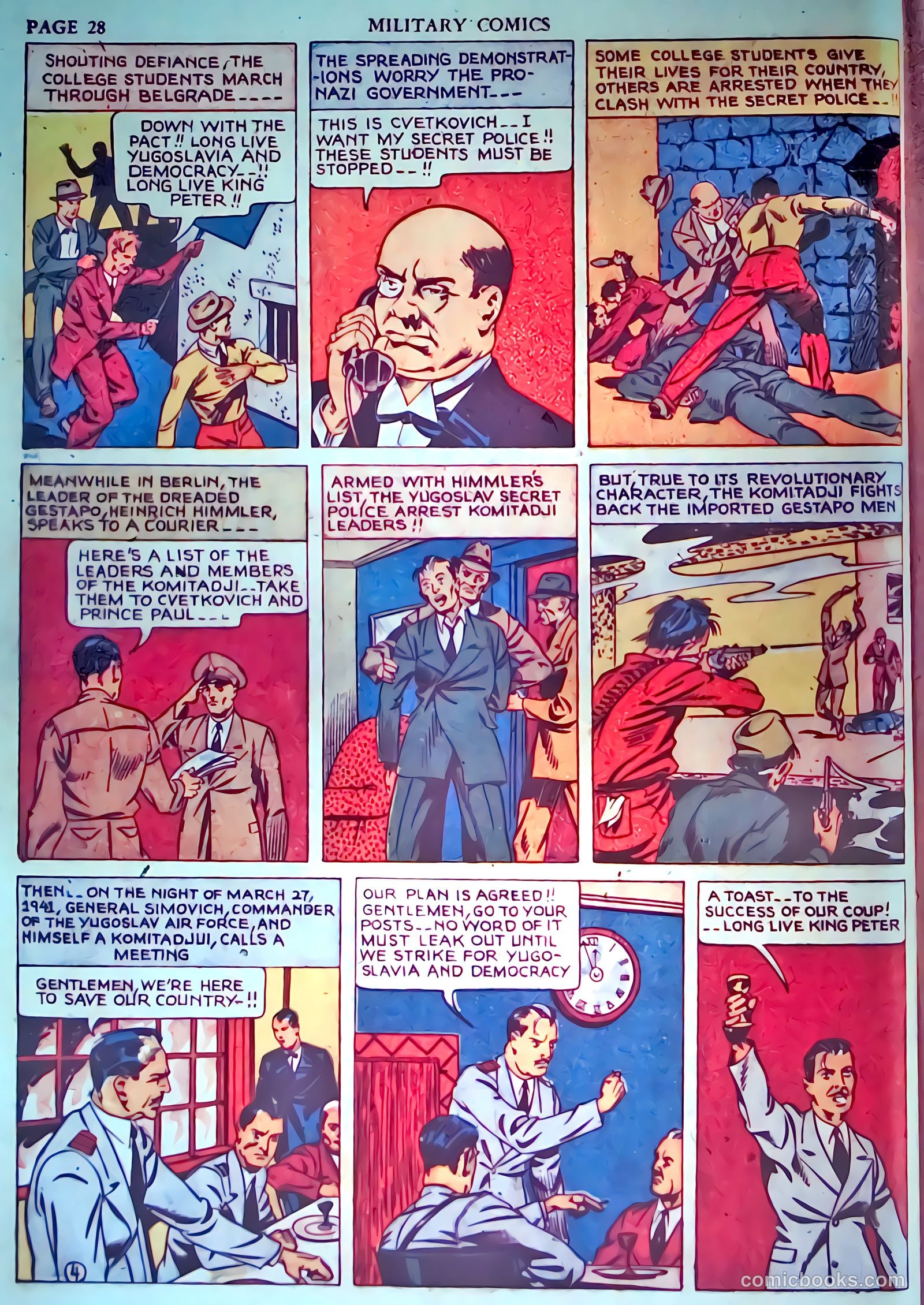 Military Comics #3 (1941) — page 30 of 68
