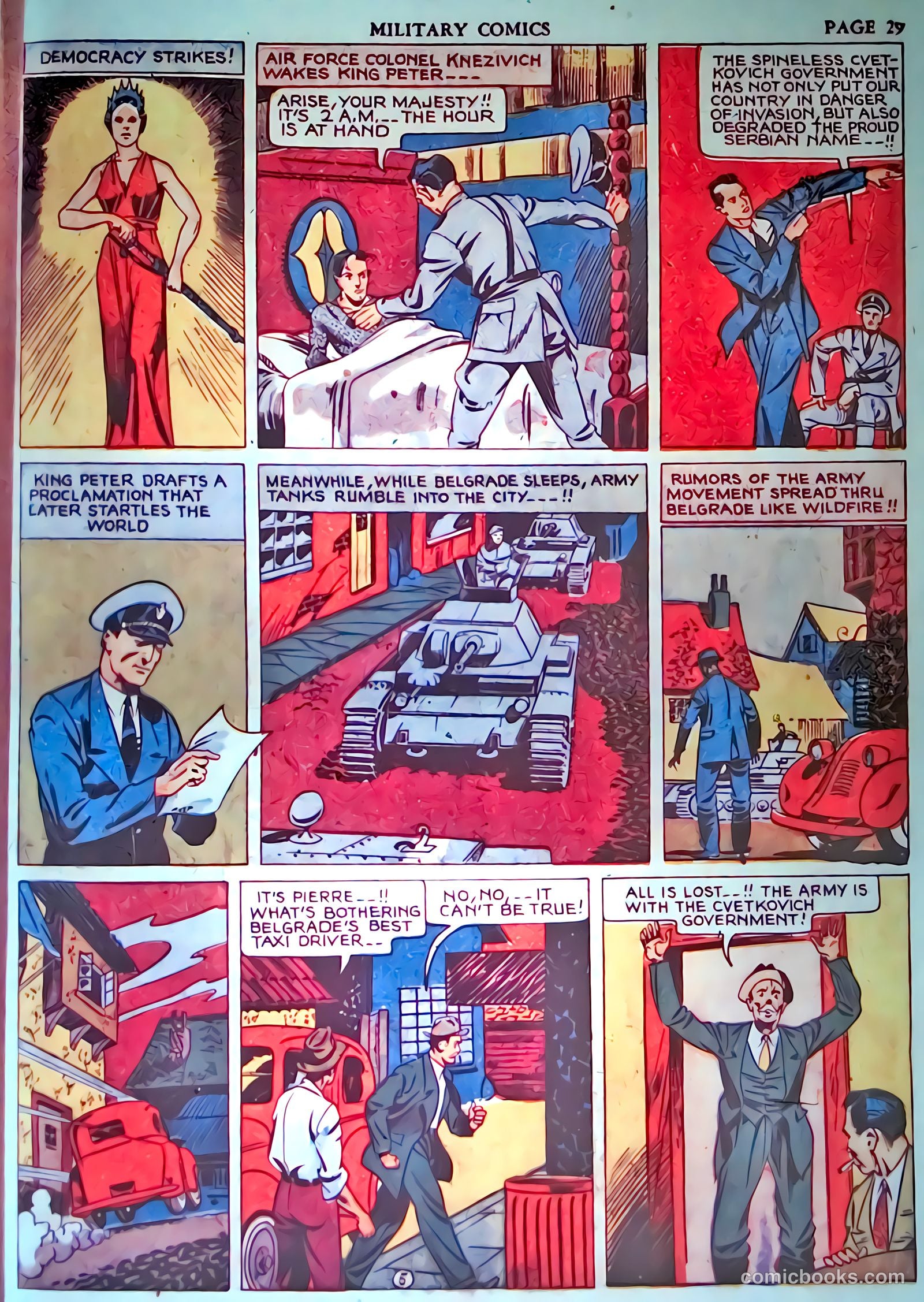 Military Comics #3 (1941) — page 31 of 68
